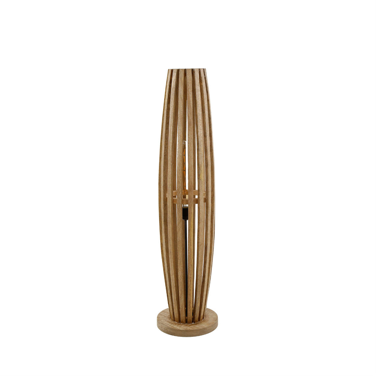 Fraaai - Stevie vloerlamp 2L orbit - massief mango naturel