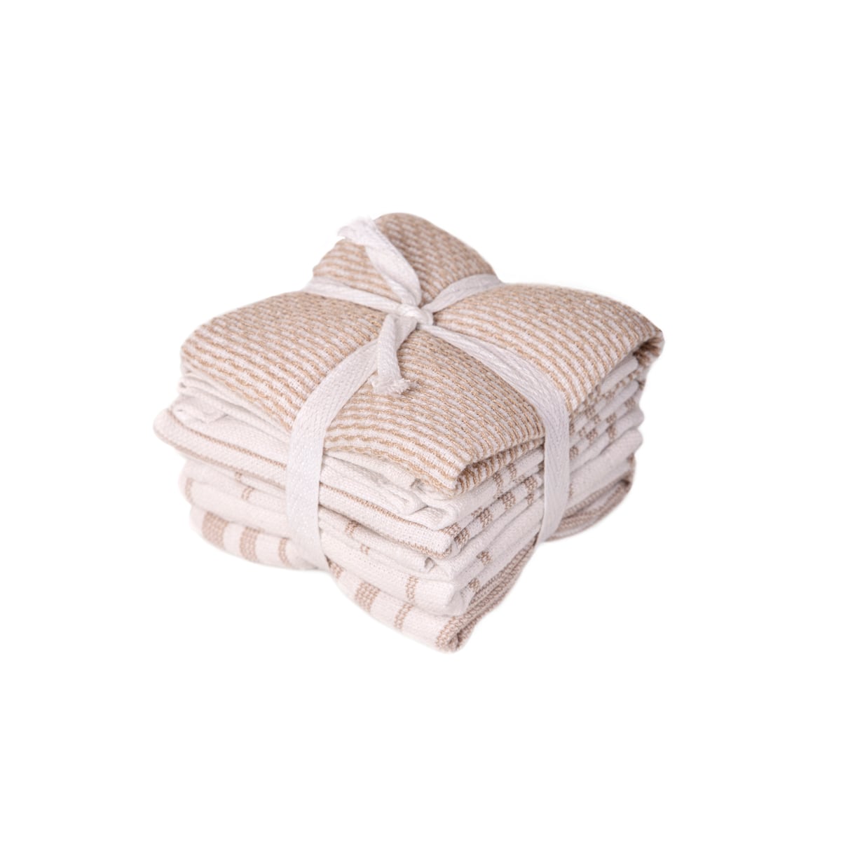 Zestaw ręczników uniwersalnych HERIETT Bawełnianych beżowych 4szt. 4*30x30 cm
