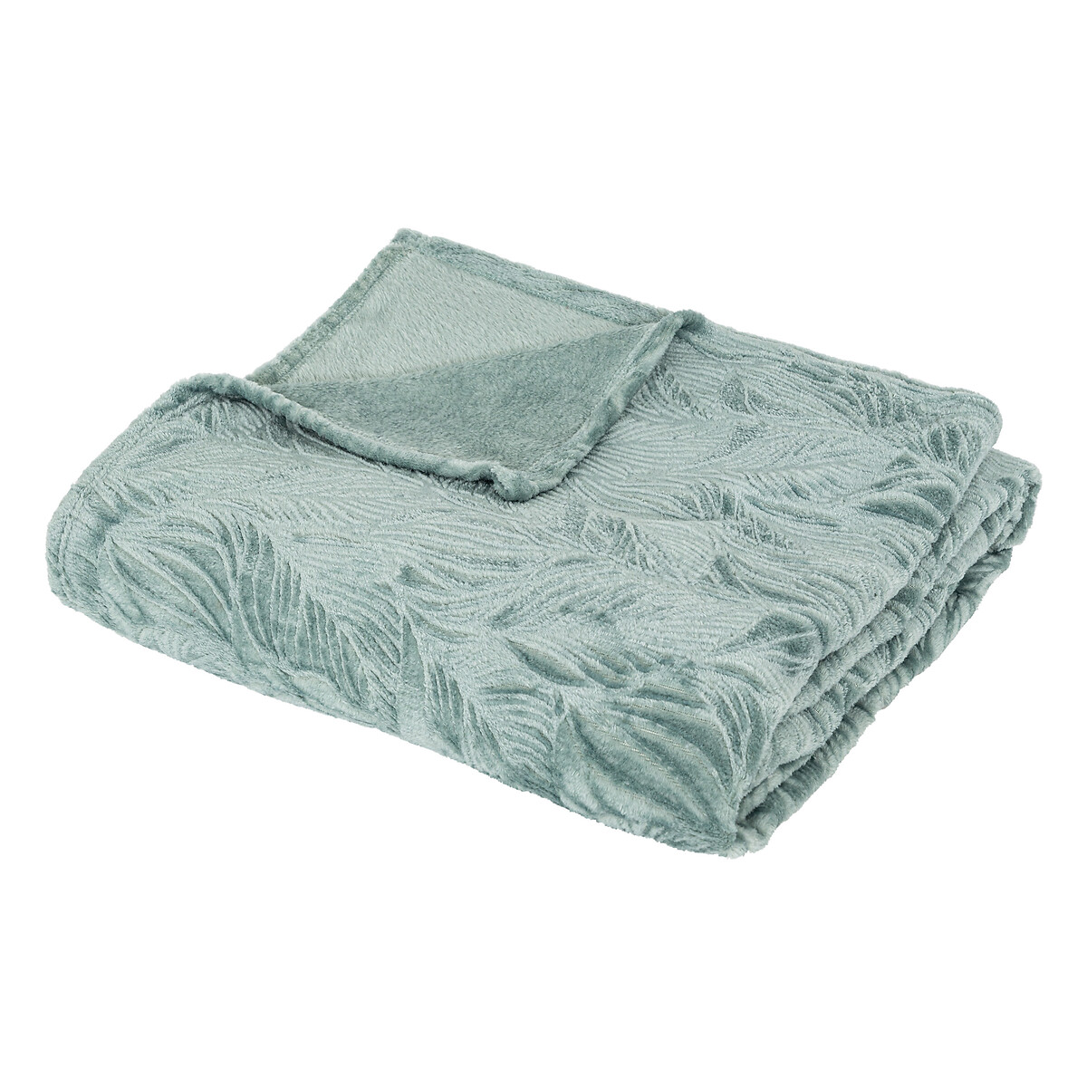 Flannel throw "Roy" Blue, 180x230 cm
