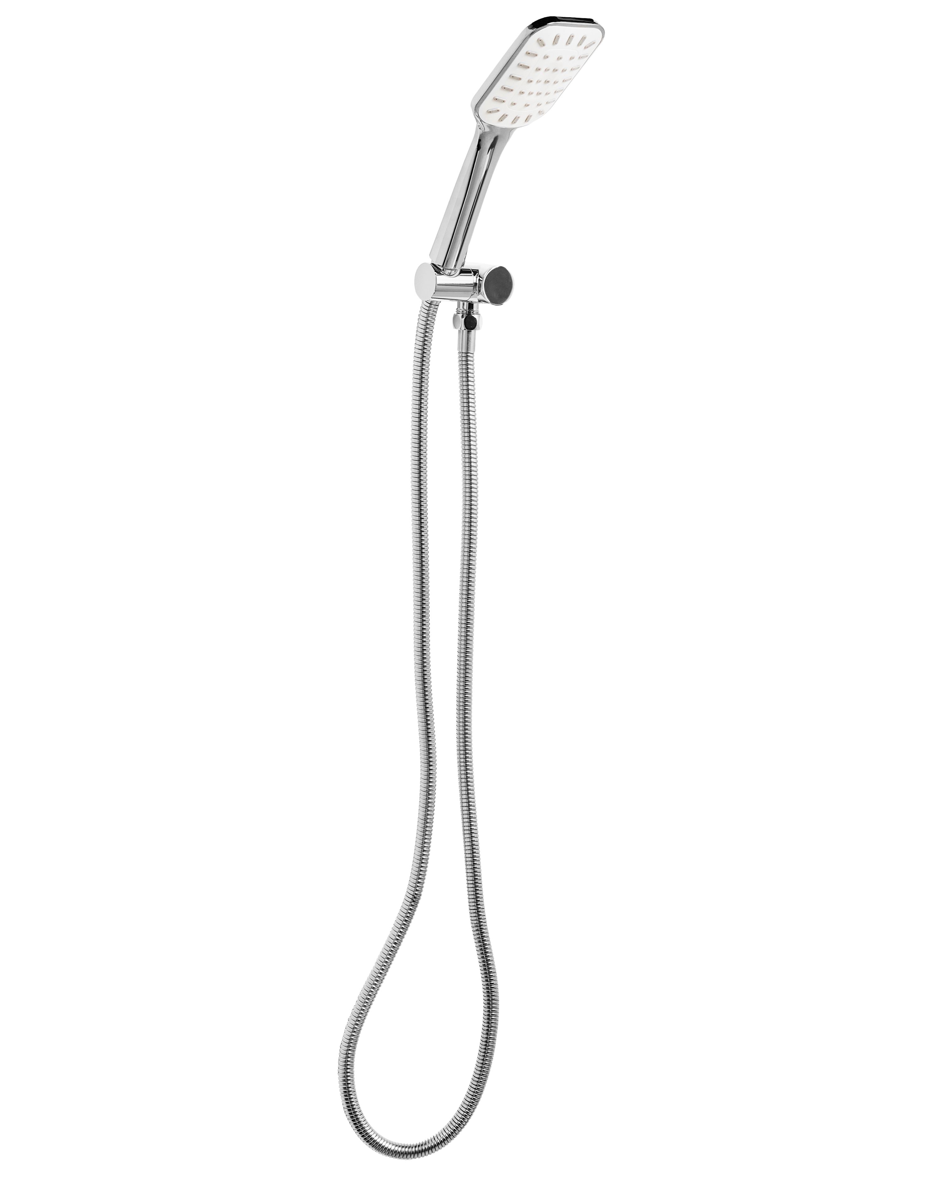 Shower Head and Hose Kit AMAJA Silver