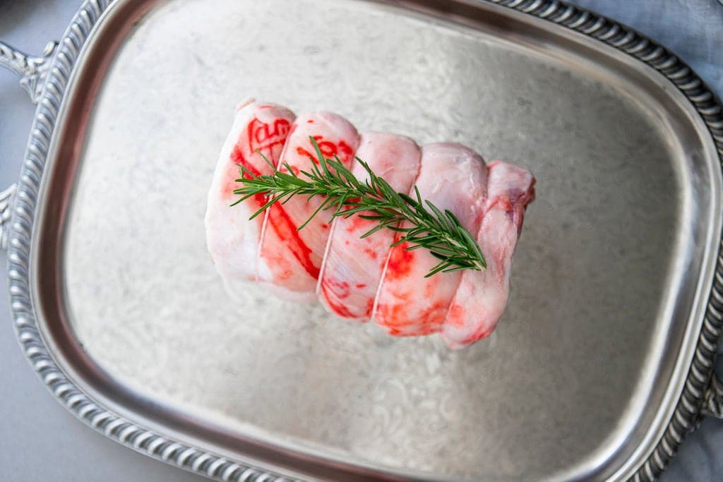 Certified Organic Boned & Rolled Lamb Leg