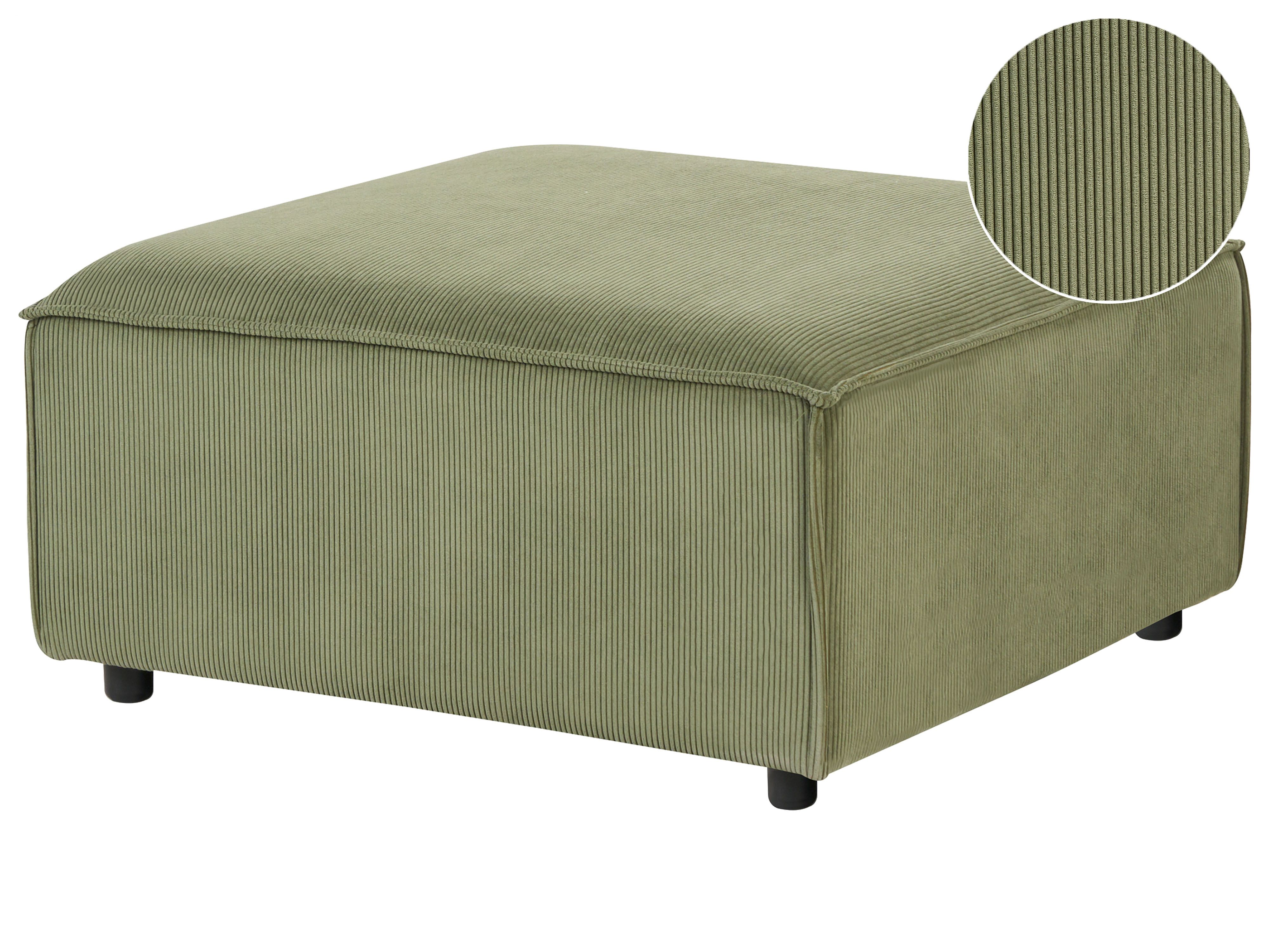Ottoman ARDAL Corduroy Green
