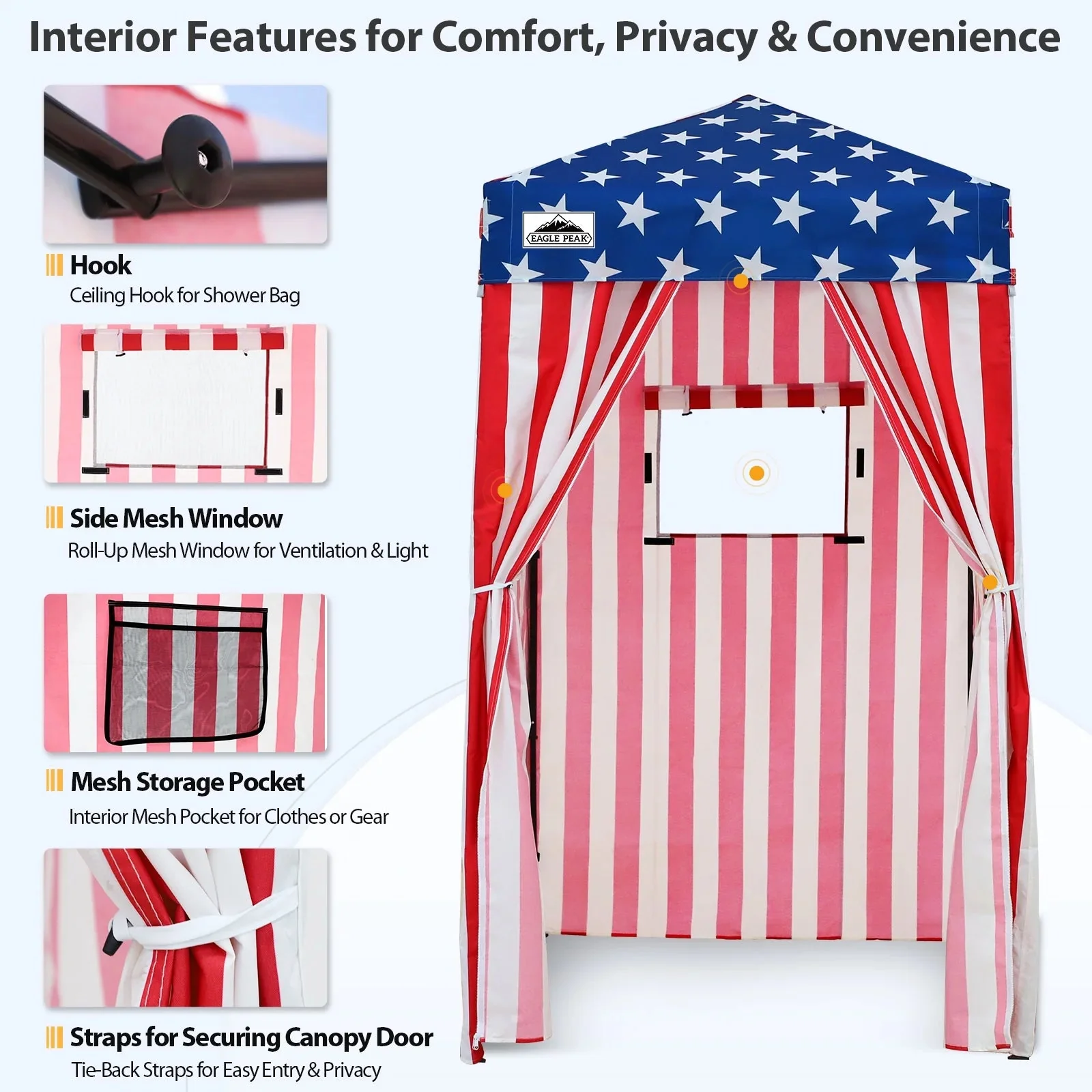 EAGLE PEAK Ultra Compact 4 ft x 4 ft Pop-Up Changing Room Canopy - Flex - Image 194 EAGLE PEAK Ultra Compact 4 ft x 4 ft Pop-Up Changing Room Canopy - Flex - Image 194