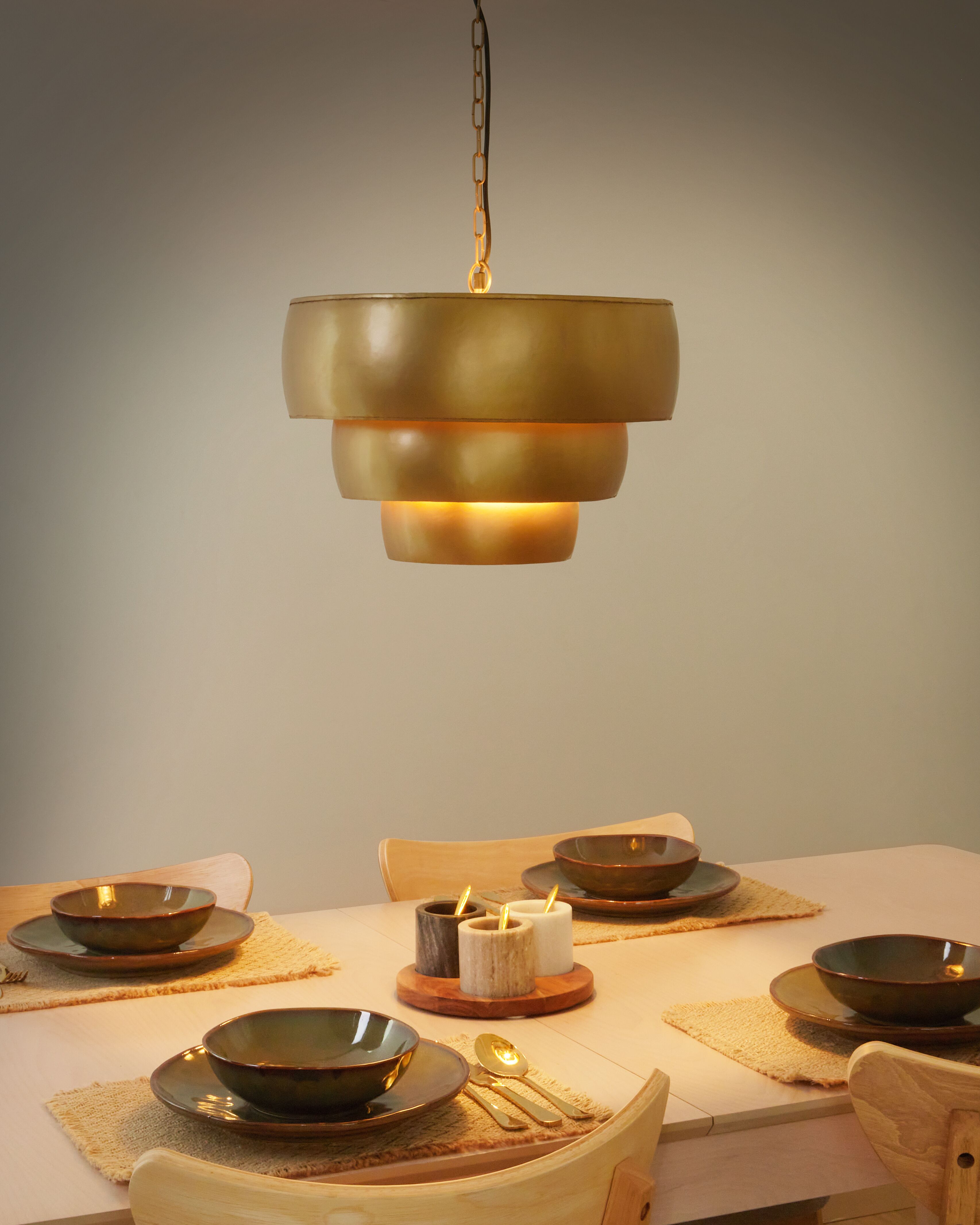 Pendant Lamp MBANGO Metal Gold