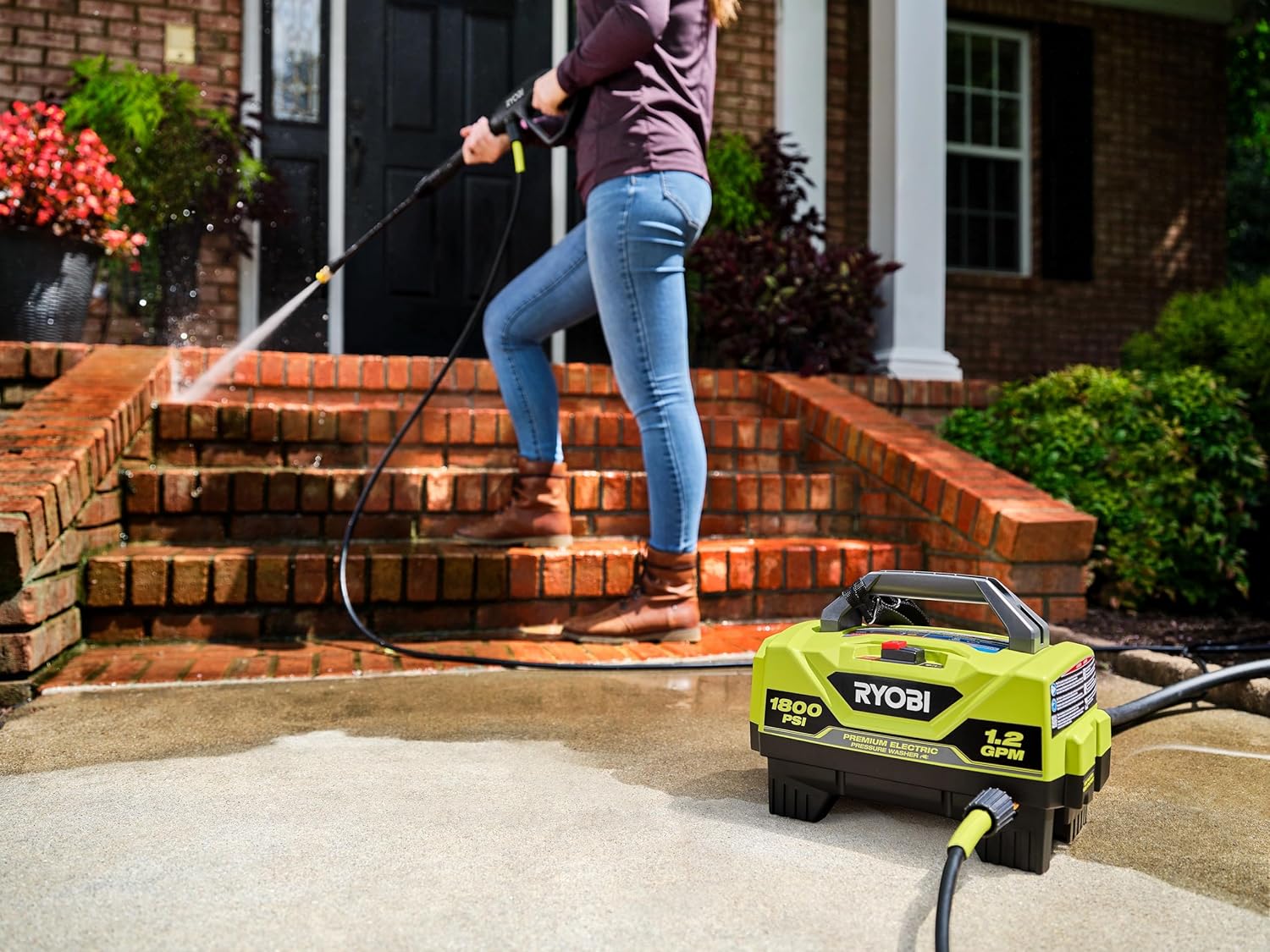 RYOBI 1800 PSI Electric Pressure Washer - 13 Amp - Image 4 RYOBI 1800 PSI Electric Pressure Washer - 13 Amp - Image 4