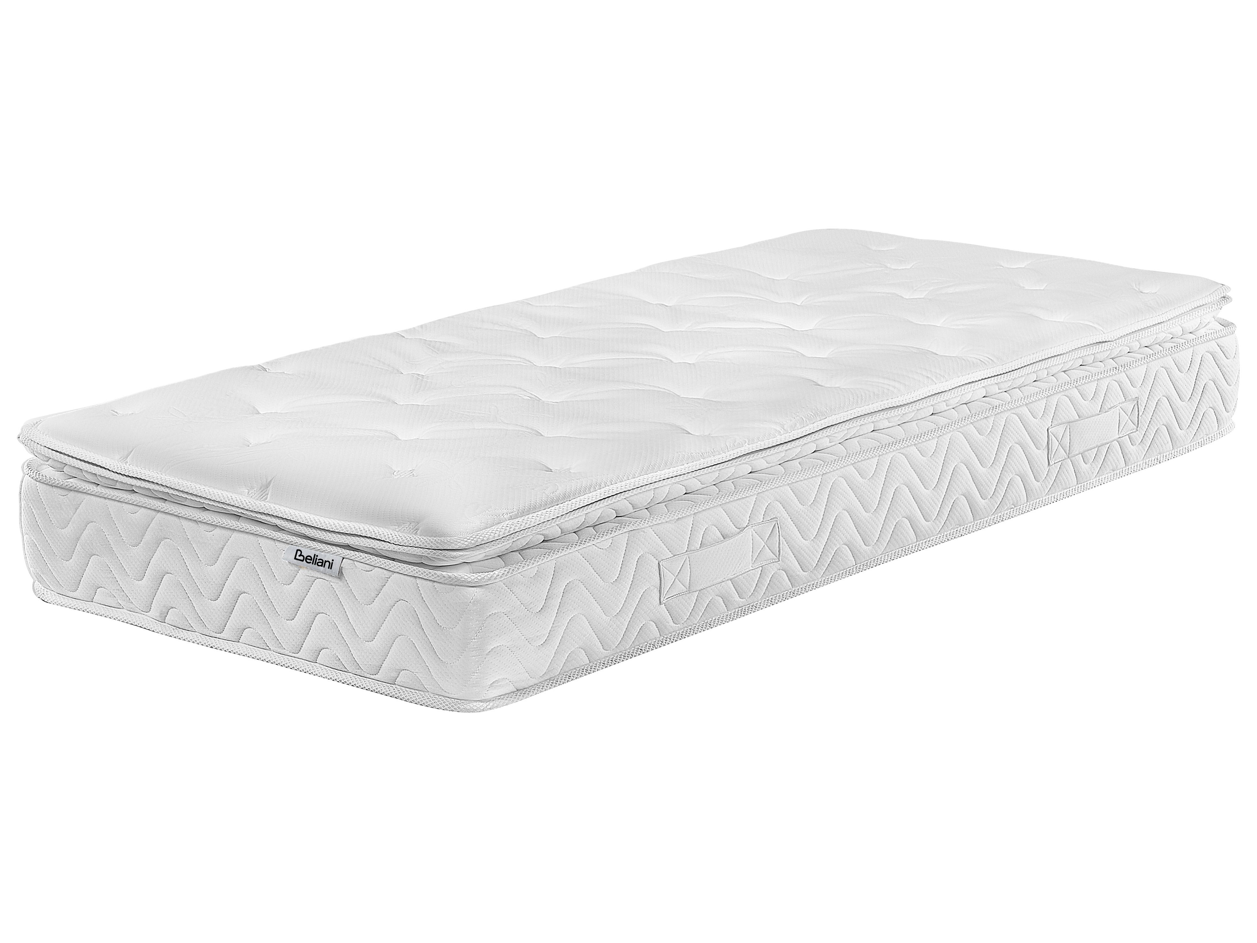Memory Foam Pocket Spring Mattress LUXUS H3/4 Firm 90 x 200 cm (EU Single)
