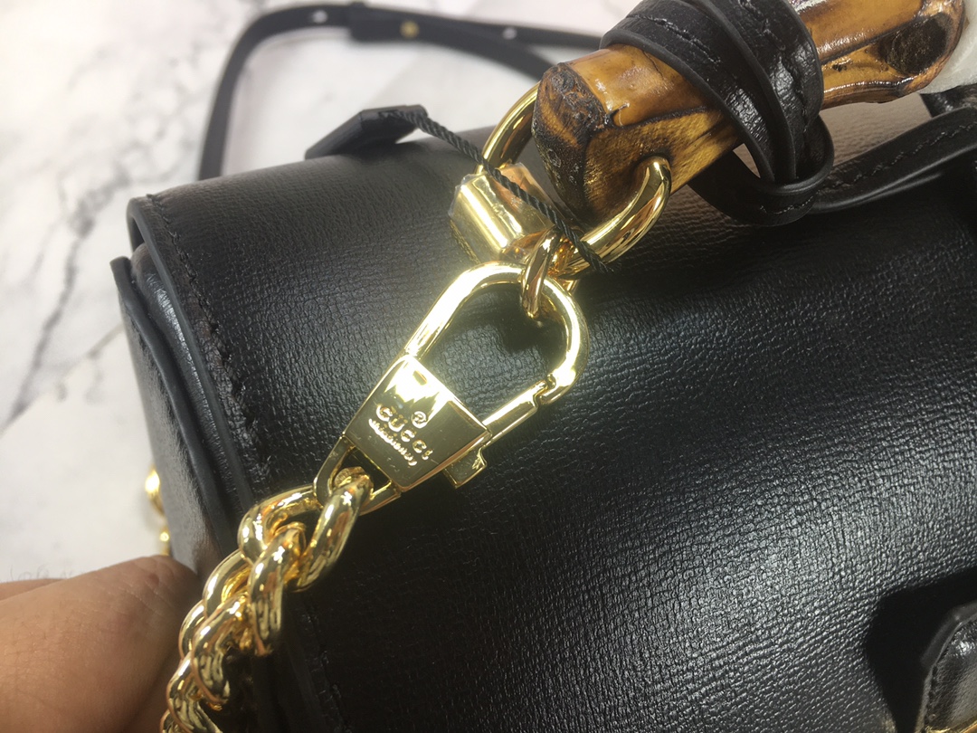 Replica Gucci Padlock Small Bamboo Shoulder Bag 6032211:1High-quality replica