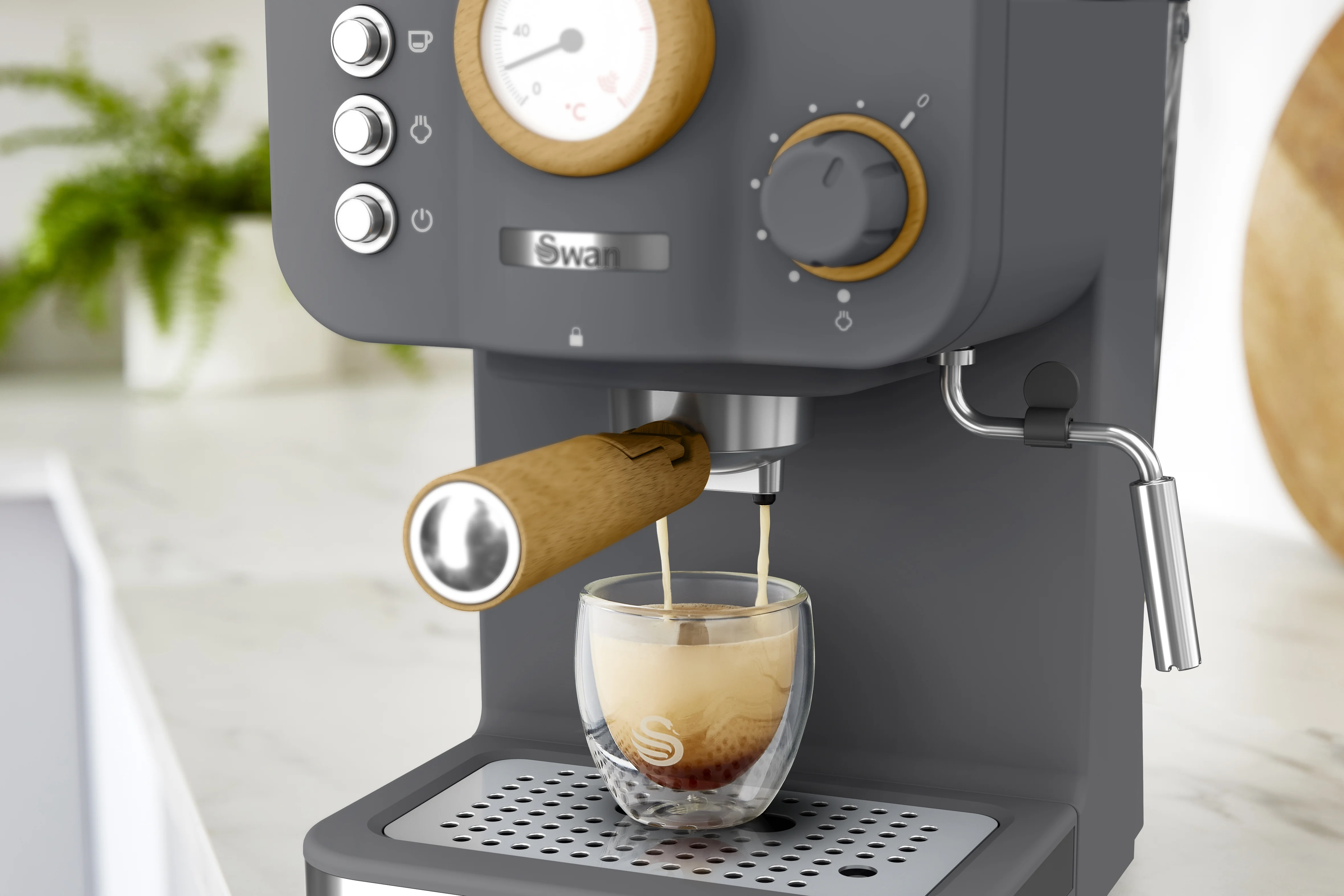 Swan Nordic Pump Espresso Coffee Machine - Image 7