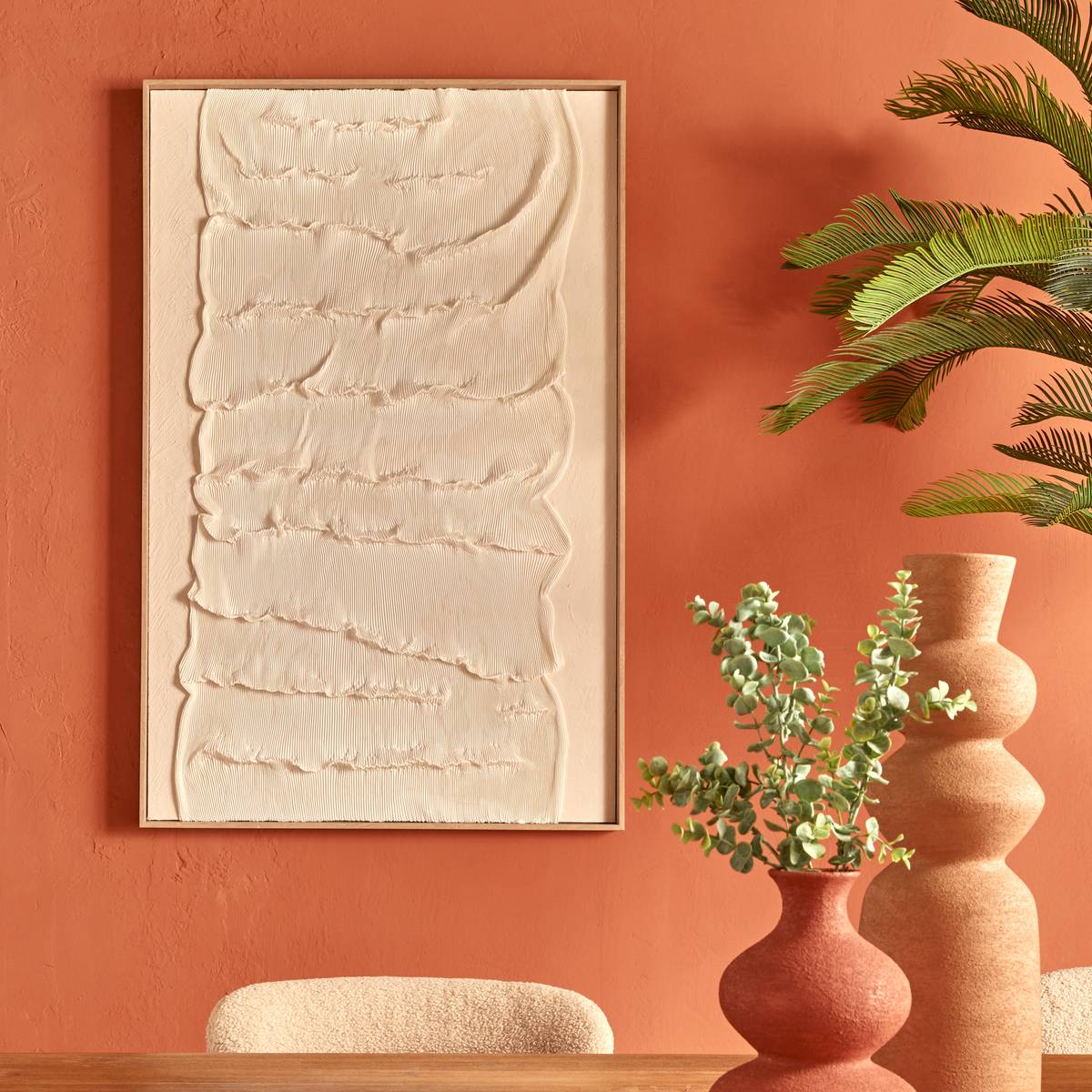 Canvas "Ambroise" White, 75x116 cm