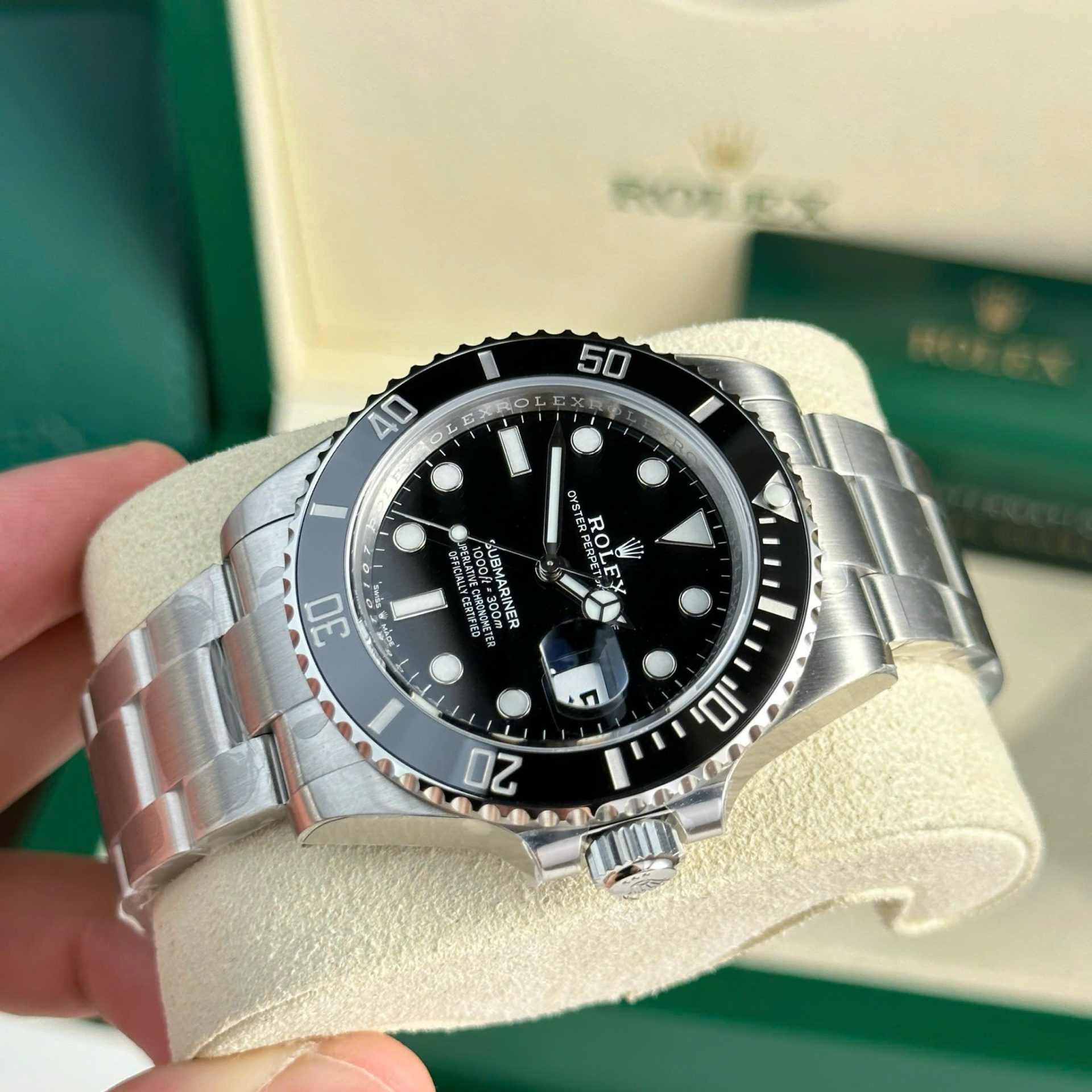 Rolex Men Replica Watch Submariner 126610LN Dial Black VS Factory 41mm - Top club