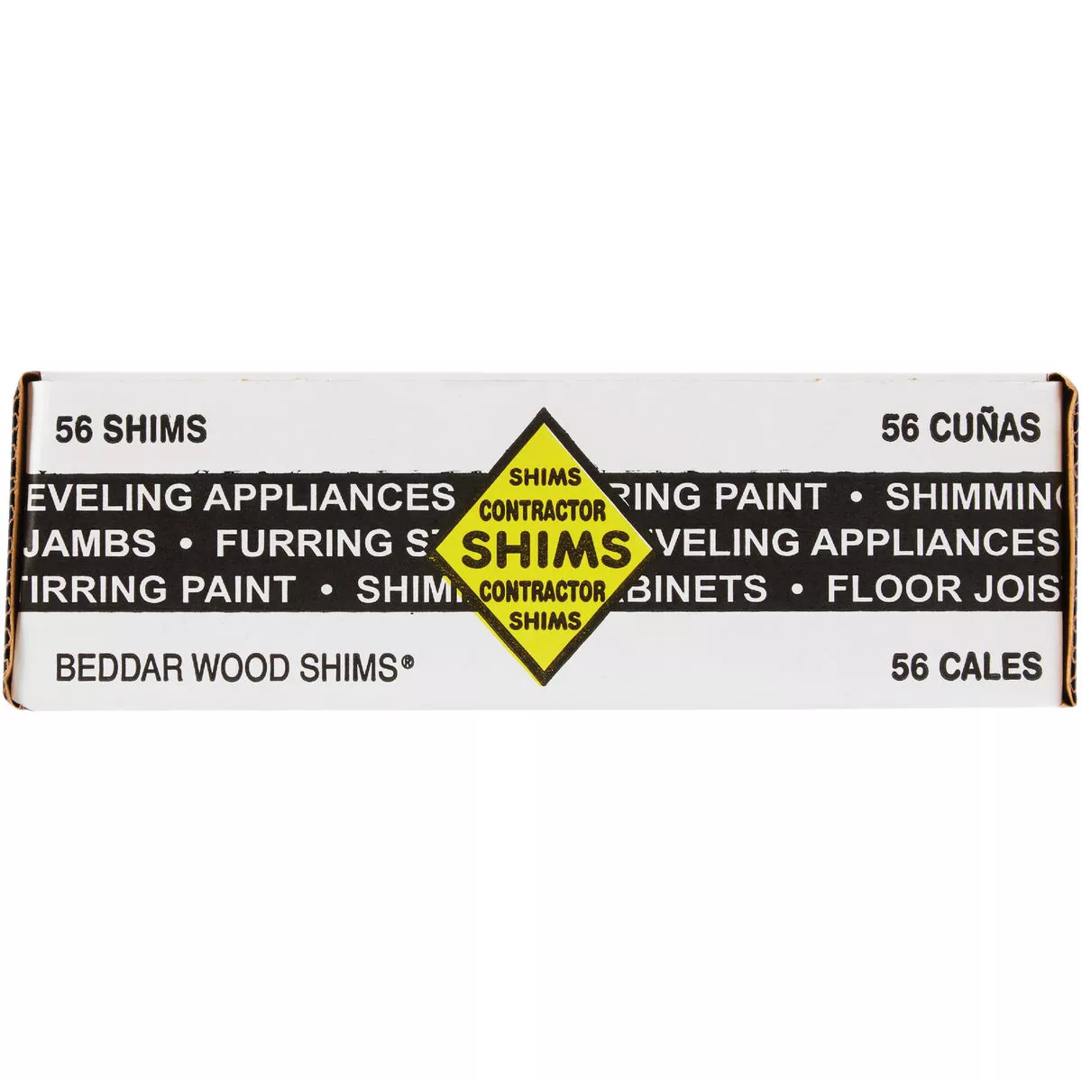 Nelson Wood Shims 8 In. L Beddar Wood Shims (56-Count)
