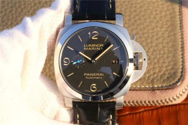 Replica Panerai PAM1312 XF Black Dial Black Leather Strap P9010 - Top club