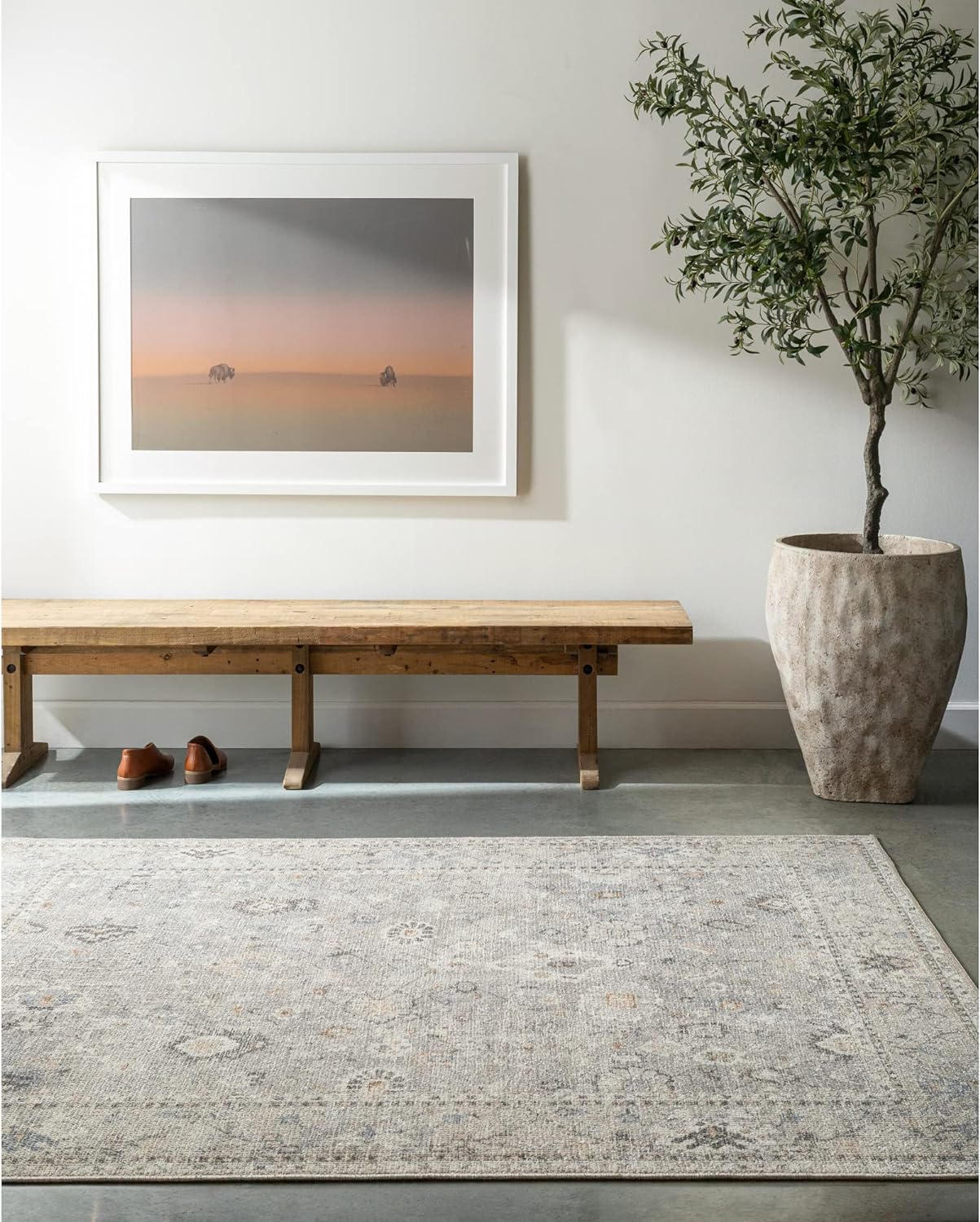 Livabliss x Becki Owens Davina Damask Area Rug , 7'10