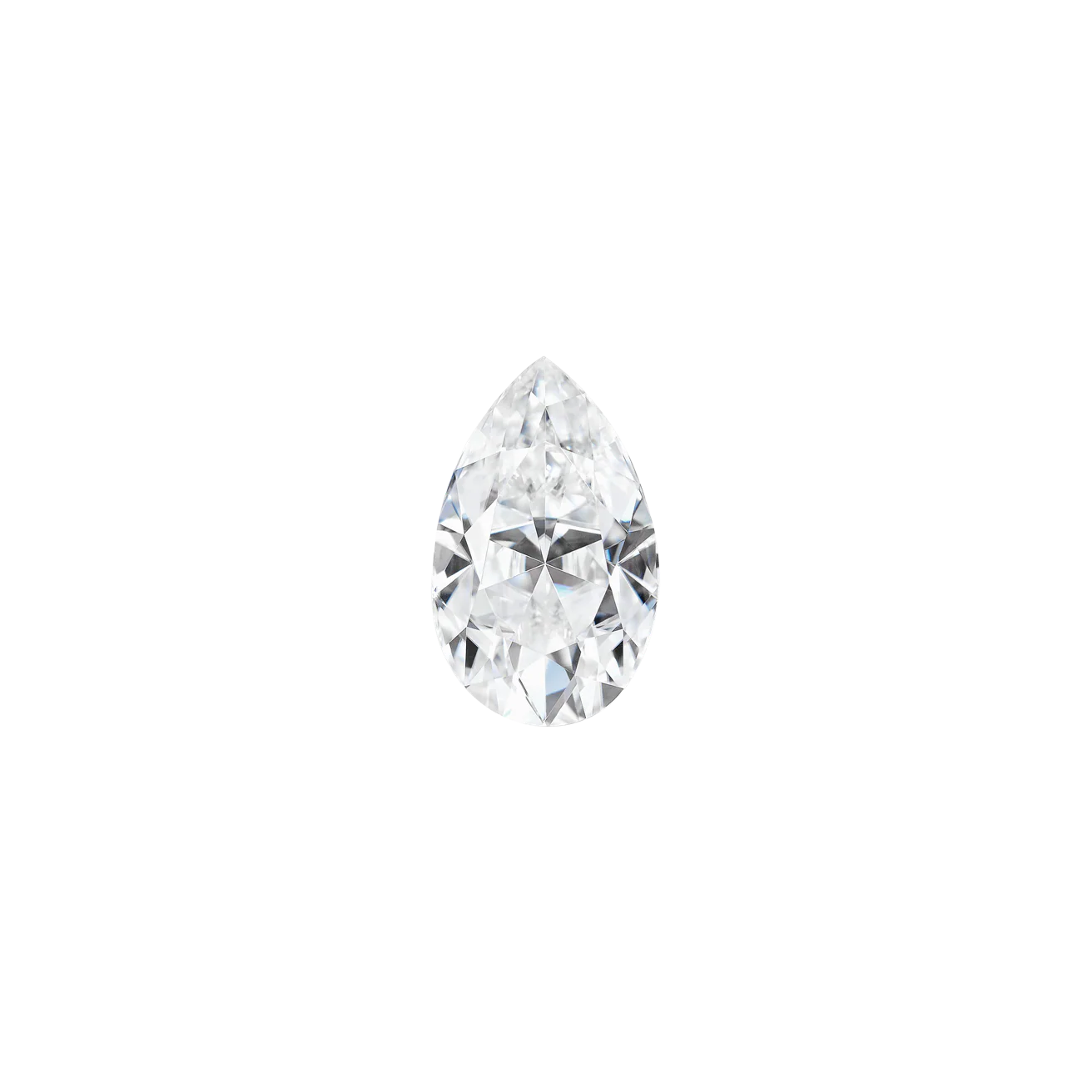 The Pear Moissanite