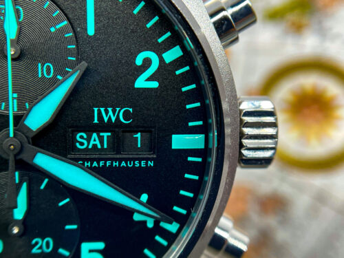 IWC Pilots Watch Chronograph Mercedes AMG Petronas Edition IW388108 �?Full Set(1:1 replica) - Top club