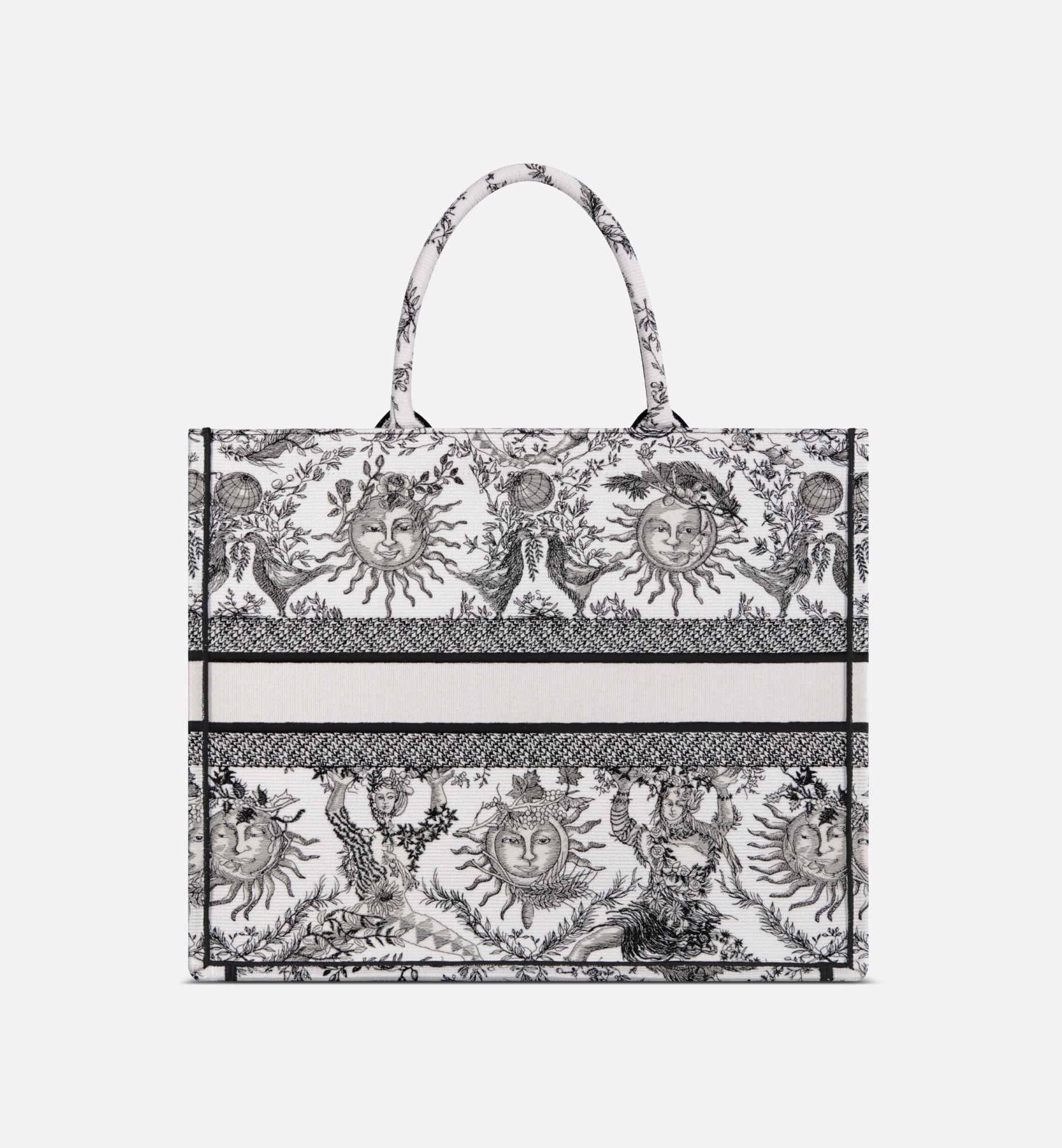 Christian Dior Large Dior Book Tote Bag White And Black For Women M1286ZECQ_M911 – 42 Cm/ 16.5 Inches1:1High-quality replica