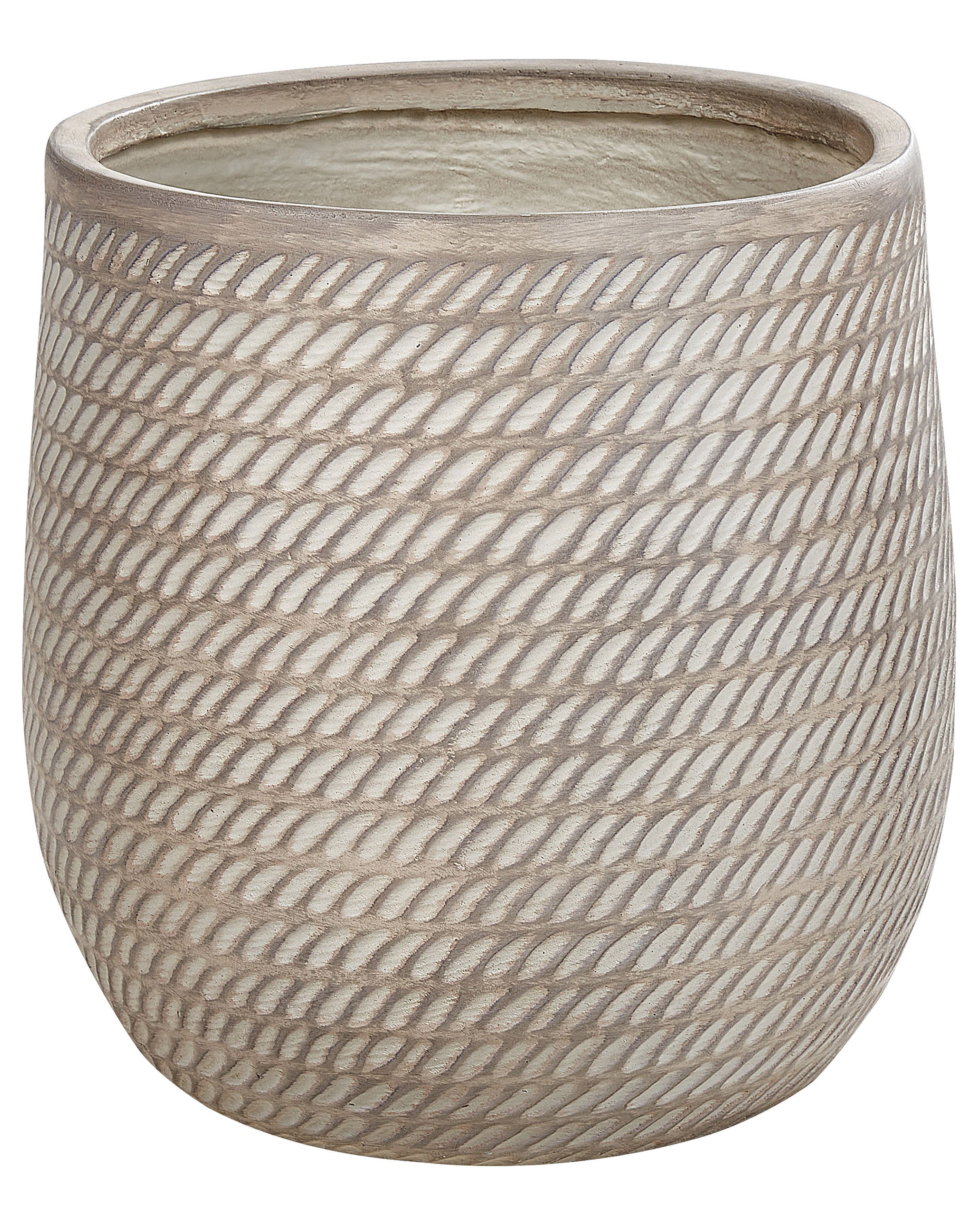 Plant Pot LIVADIA 39 cm Taupe