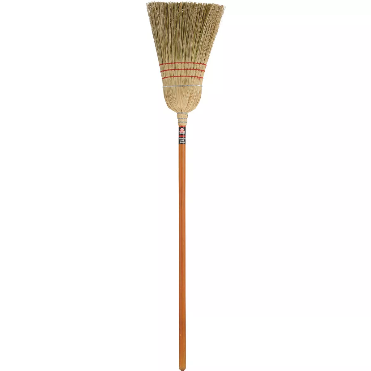 Nexstep 10 In. W. x 56 In. L. Painted Wood Handle Commercial Warehouse Corn Broom