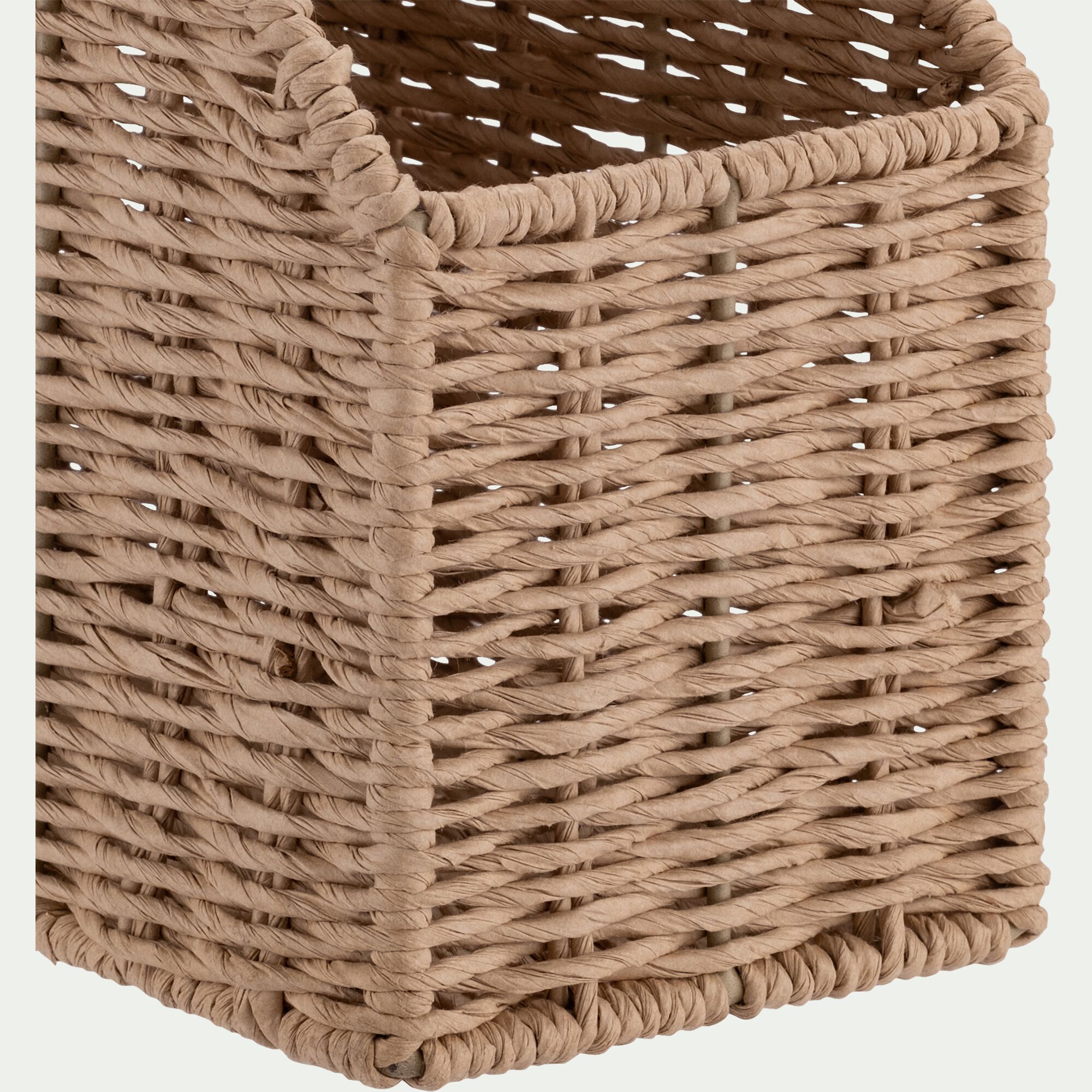 CANDAS - Porte-documents haut en papier H30cm - naturel