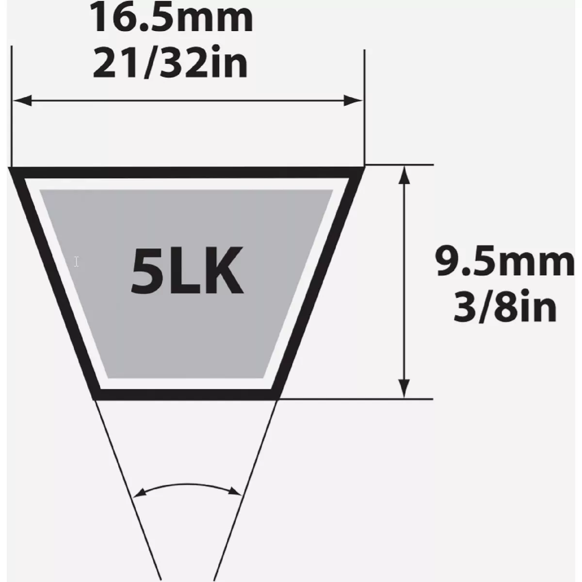Mitsuboshi Super KB 5L Type, 5/8 In. x 69 In.