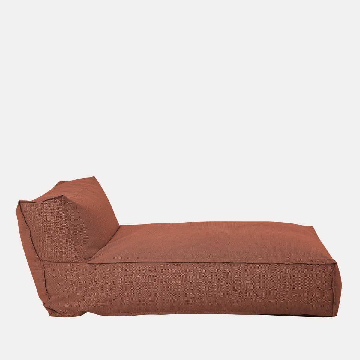 Leżanka BAGSY szara 95x175x80 cm