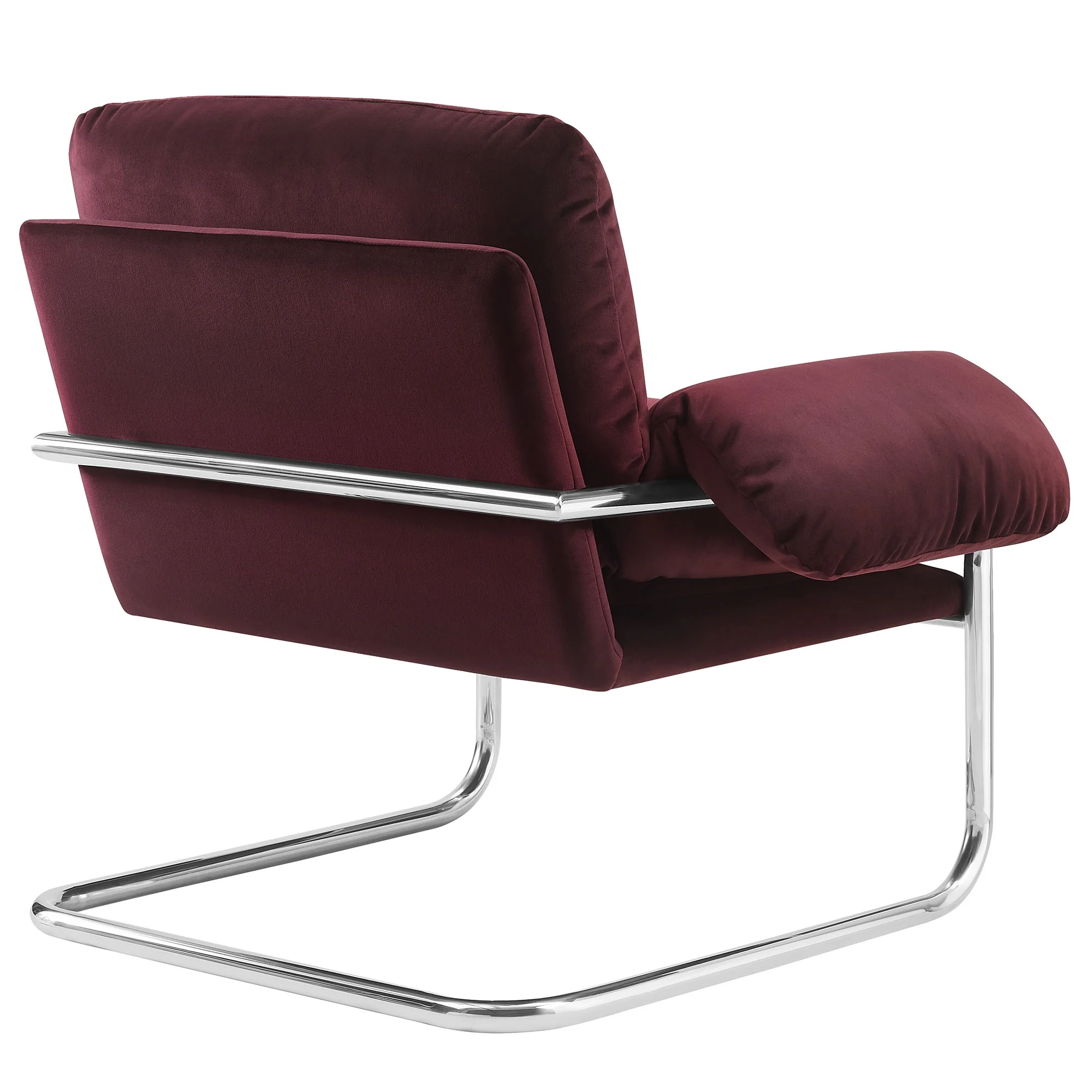 Accent Chair, Brown, Velvet, Living Room Lounge Cafe Lobby Hospitality Restaurant, Modern Contemporary, HB37765 - Image 15
