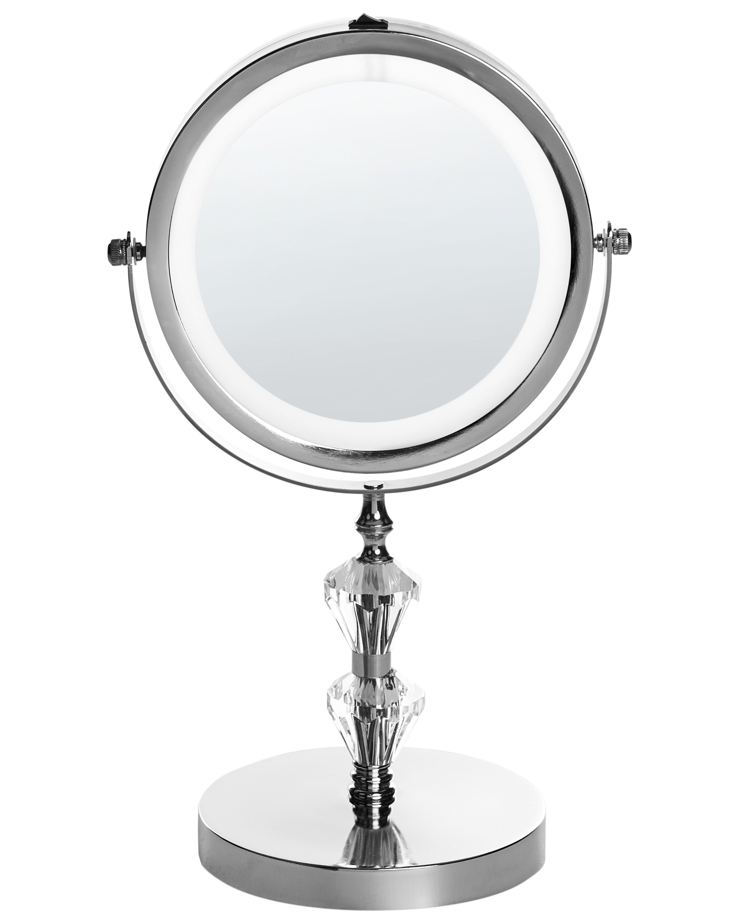 Makeup Mirror LED LAON Silver