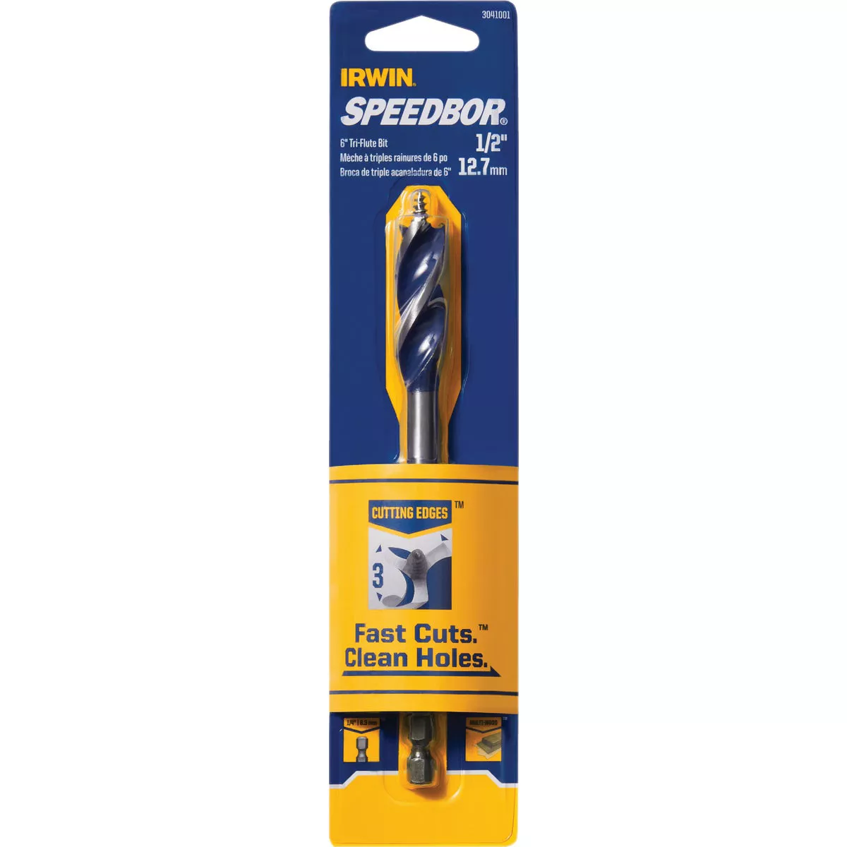 Irwin Speedbor 6 In. Quick Change Auger Bit