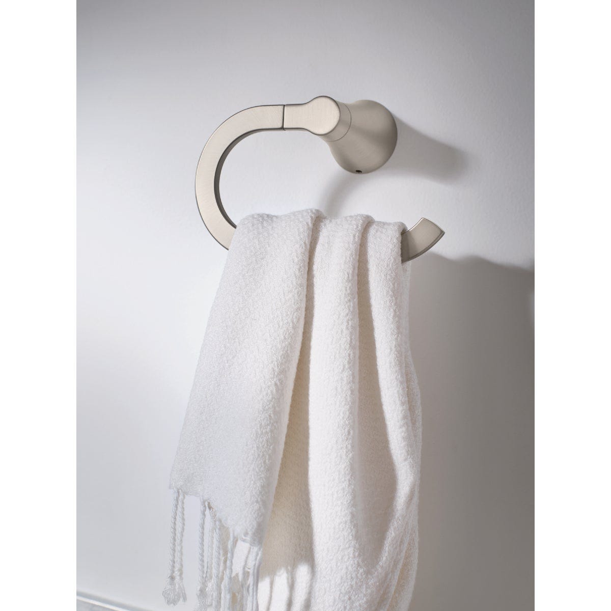 Moen Mikah Brushed Nickel Towel Ring