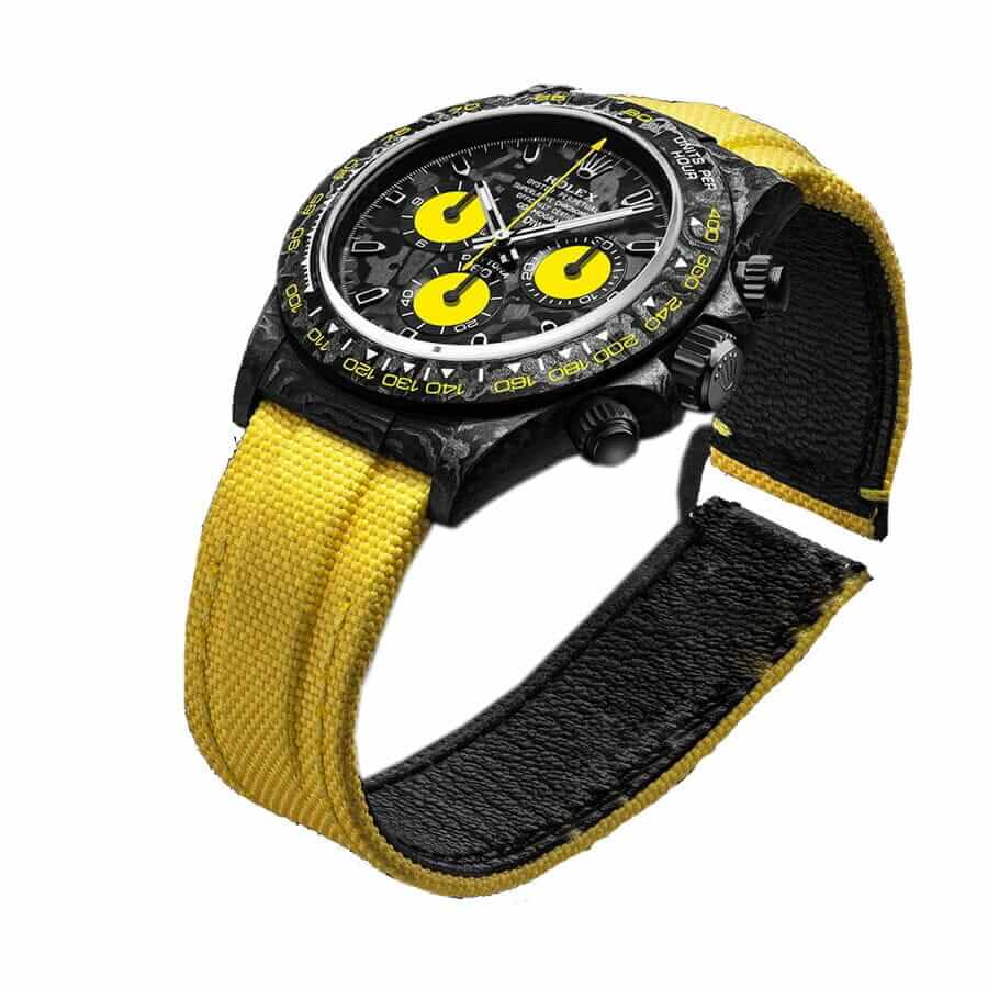 Rolex Daytona DiW NTPT Carbon 46490 Lemon Edition Replica - Top club