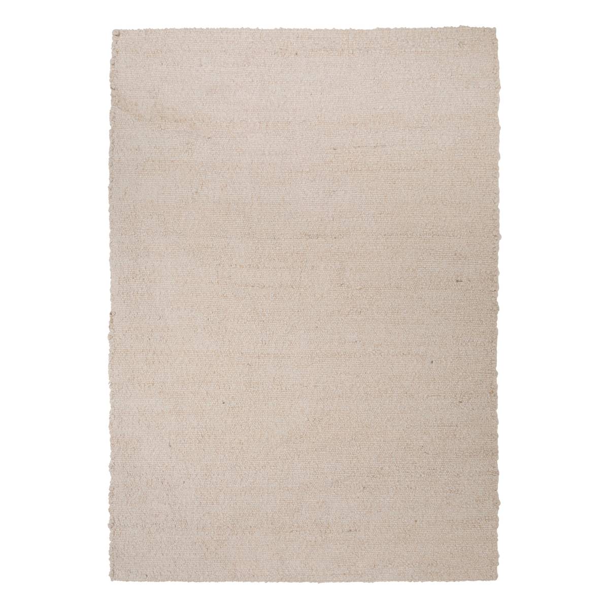 Wool effect rug "Volna" Ivory, 230x160 cm