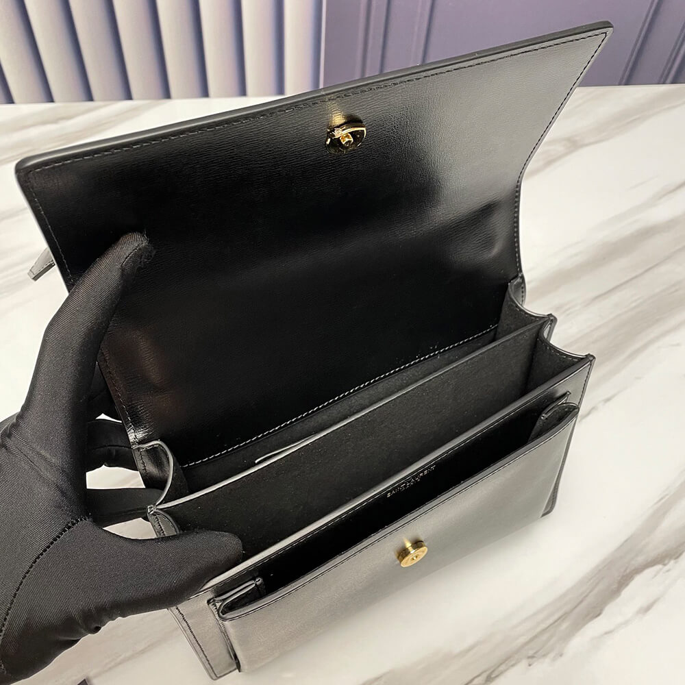 YSL SUNSET MEDIUM CHAIN BAG IN SMOOTH LEATHER1:1High-quality replica