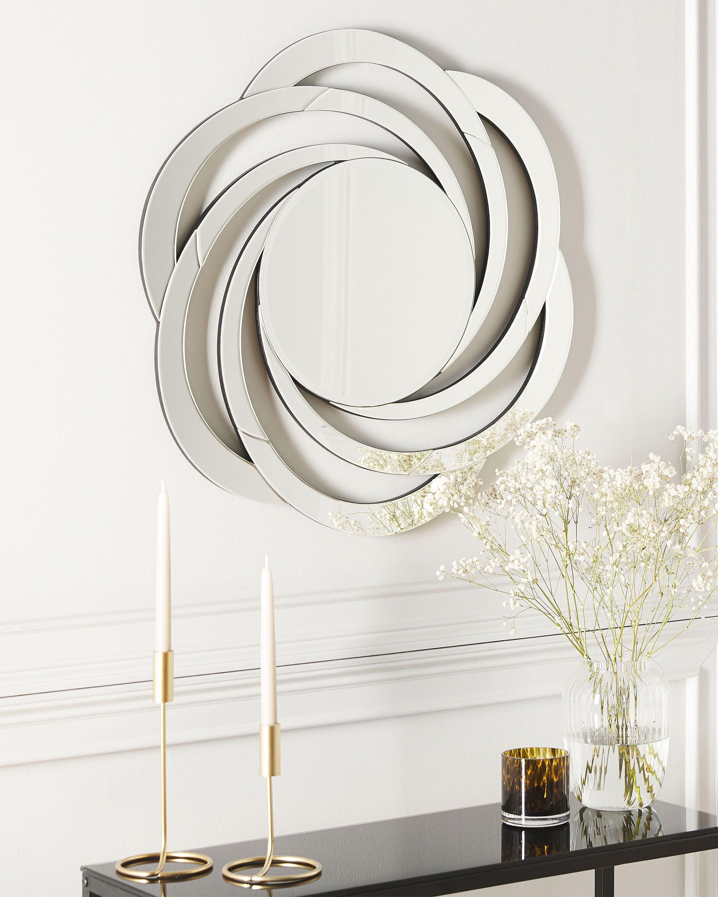 Wall Mirror TREBAN 70 cm 70 cm Silver