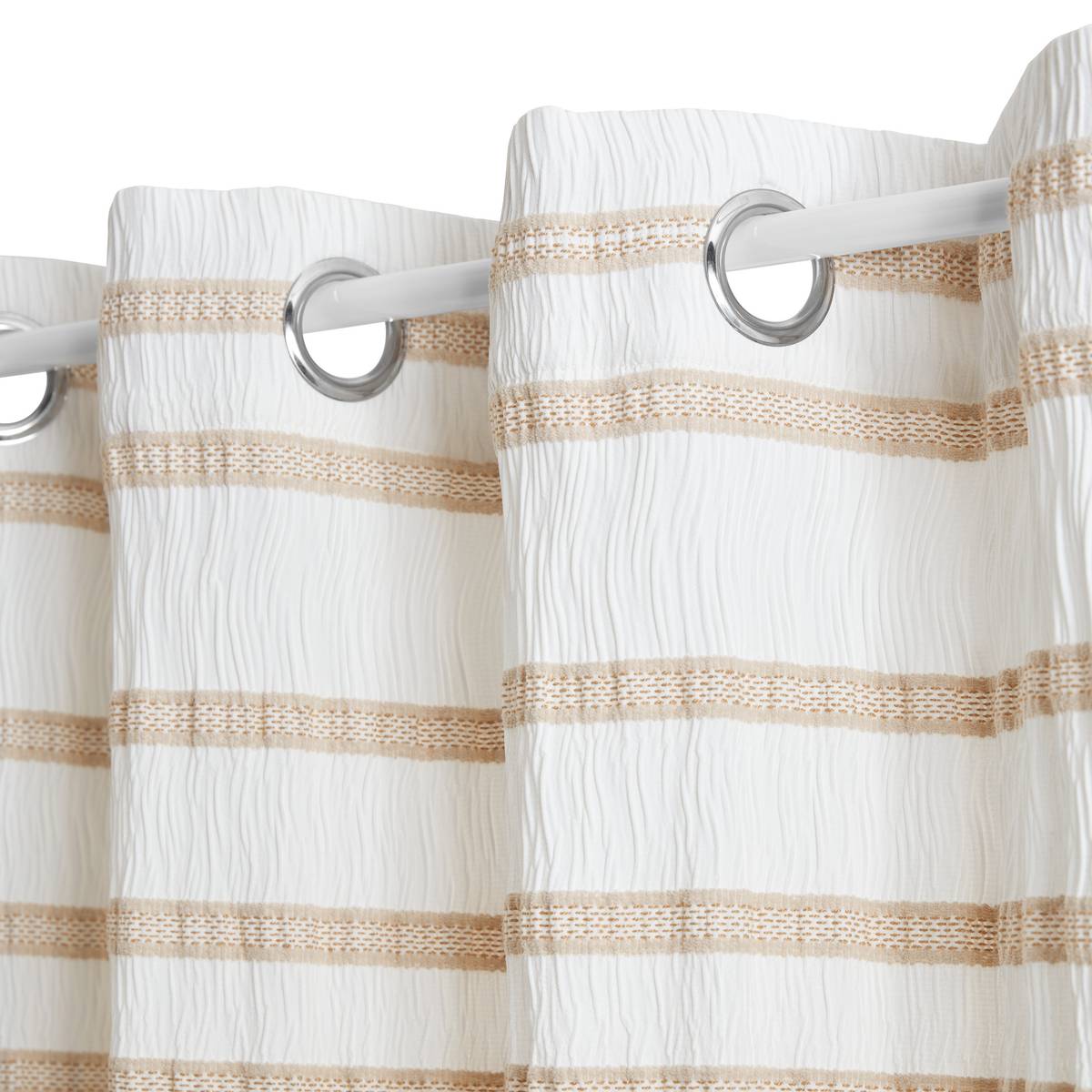 Curtain "Elio" Beige, 260x135 cm