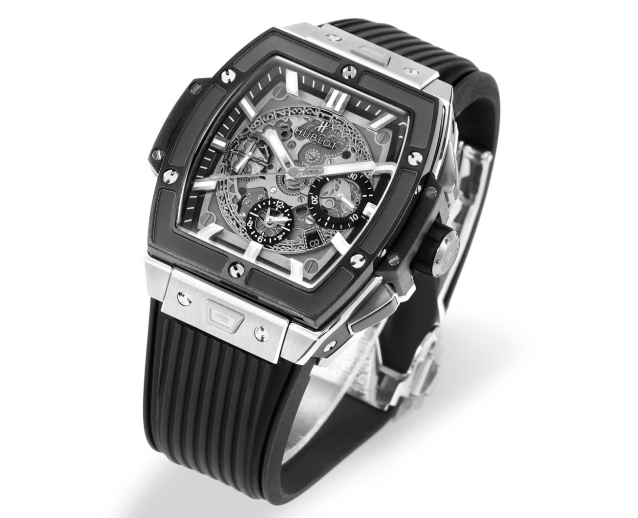 Hublot Spirit of Big Bang Textured Rubber Strap(1:1 replica) - Elite Watch Atelier