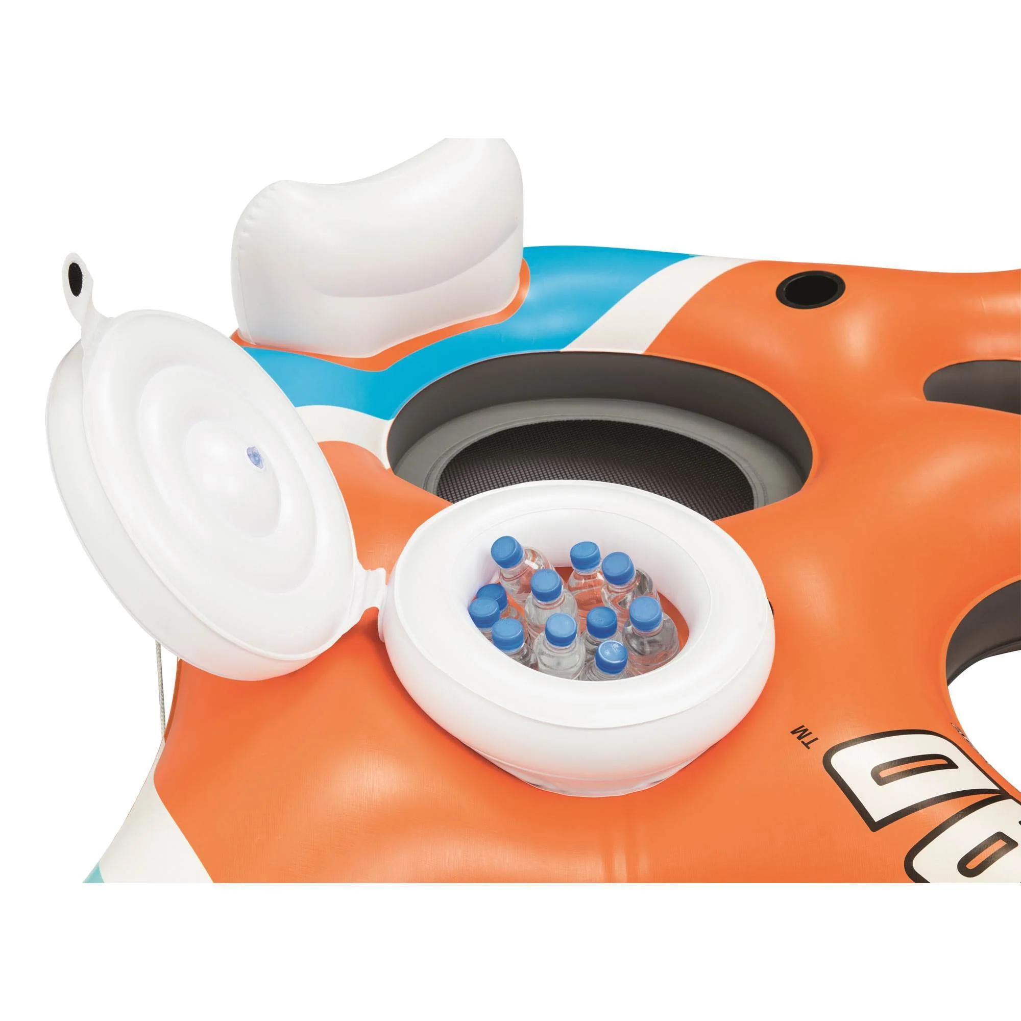 Bestway Rapid Rider 4 Person River Lake Raft and Intex Electric Air Pump - Image 7