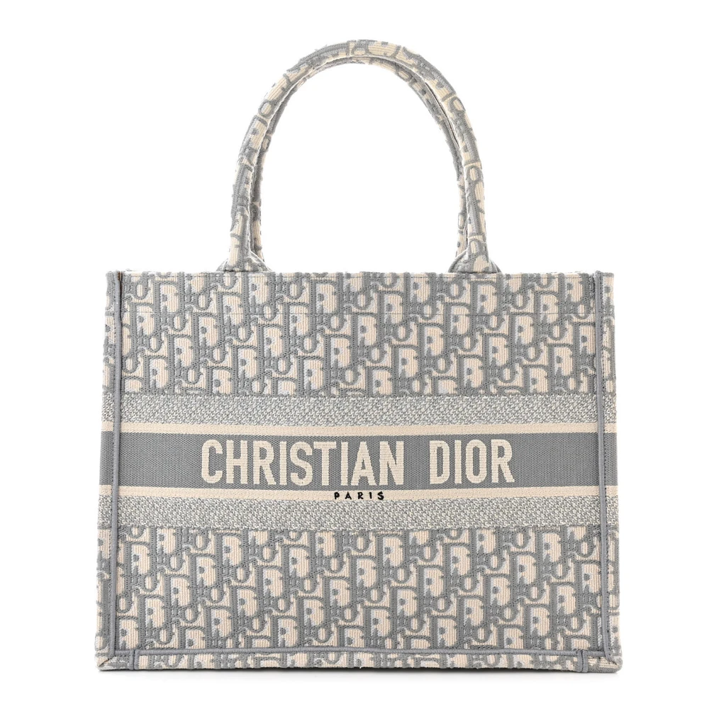 Grey Oblique Dior Tote – A Mirror Replica Masterpiece