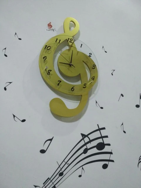 Creative Music Wall Clock
