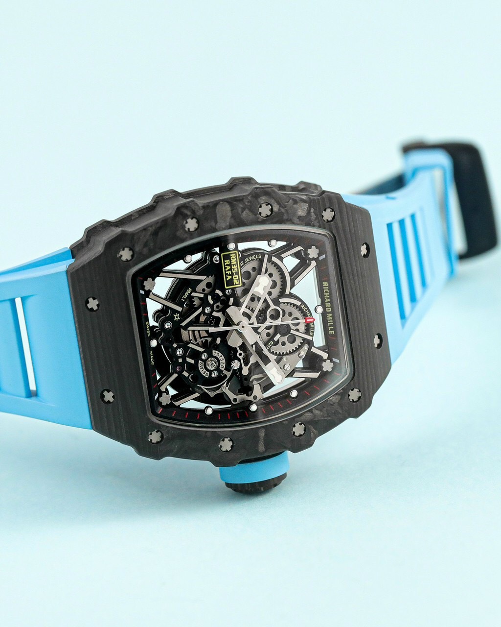 Richard Mille Replica 11 Watch RM 35-02 Rafael Nadal Blue 44mm - Elite Watch Atelier