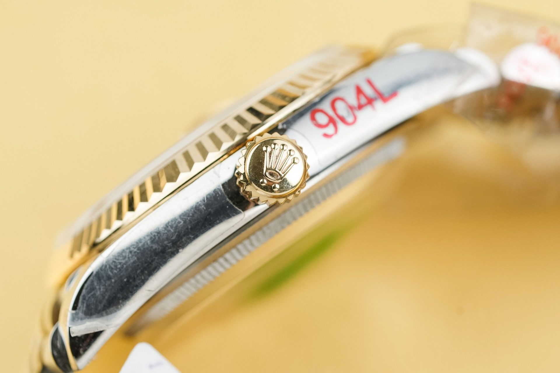 Rolex Best Replica Watch DateJust 126233 Yellow Champagne Fluted Dial Gold Wrapped 36mm - Top club