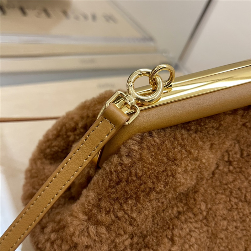 fendi lamb wool first bag - Replicaclubs