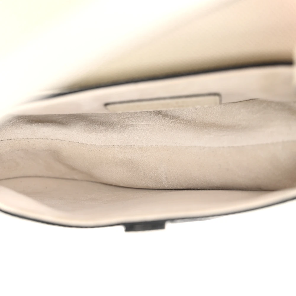 Dior White Grained Calfskin Saddle Replica with Brass Accents1:1High-quality replica