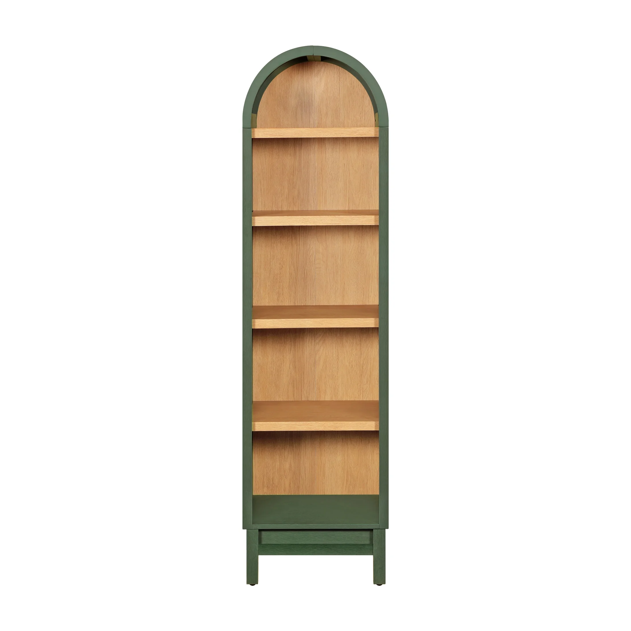 Better Homes & Gardens Juliet Narrow Arch Bookcase, Rich Black and Light Honey - Image 40