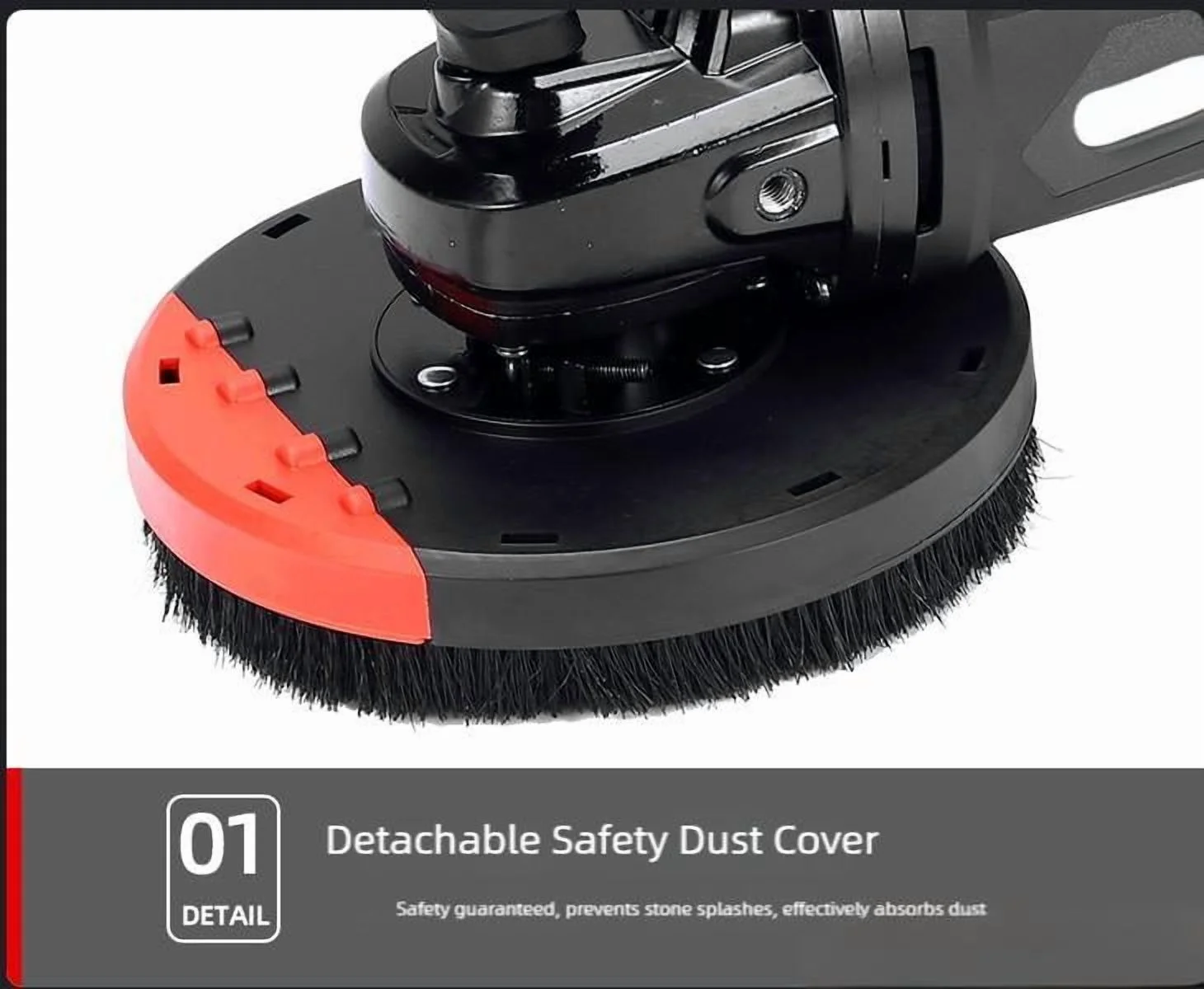 PWTOOL Concrete Floor Grinder | Multifunctional Concrete Sander Concrete Sanding Machine | Flexible Floor Sander Floor Grinder Polishing Machine for Floor Sanding Wall Sanding - Image 6