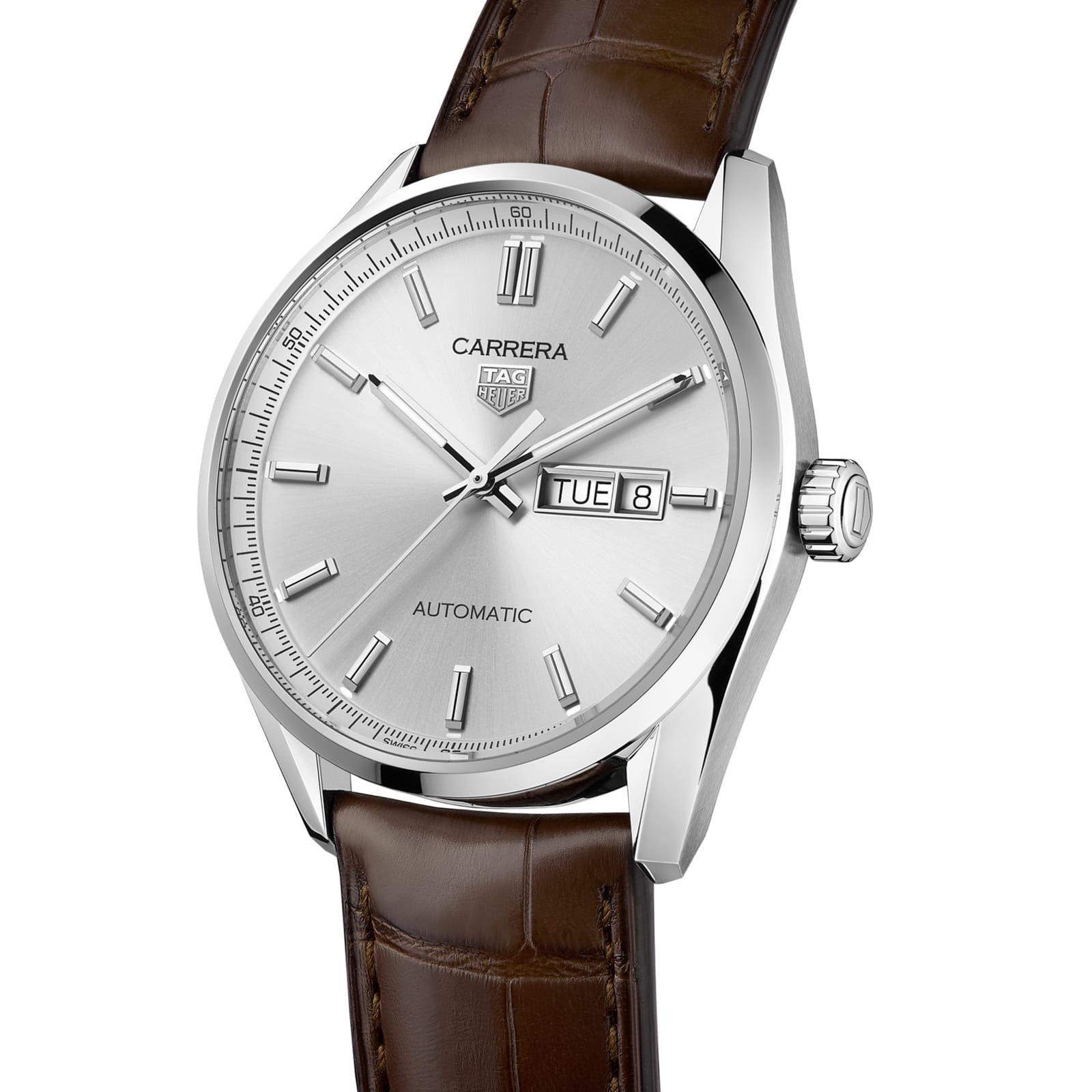 TAG Heuer Replica Watch Carrera Day-Date Automatic 41 mm Steel(1:1 replica) - Top club