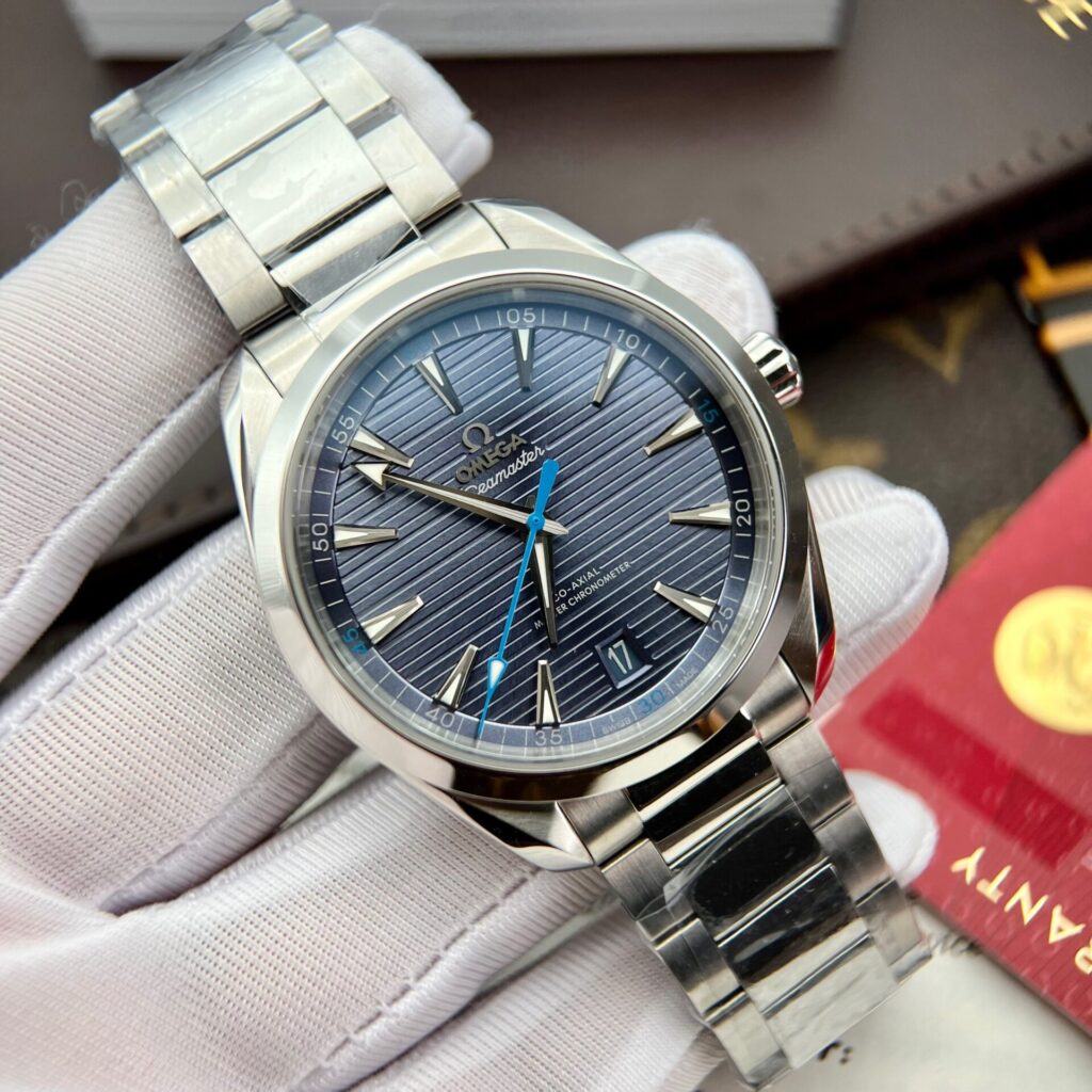 Omega Replica Watches Seamaster Aqua Terra Blue Dial VS Factory 41mm - Top club