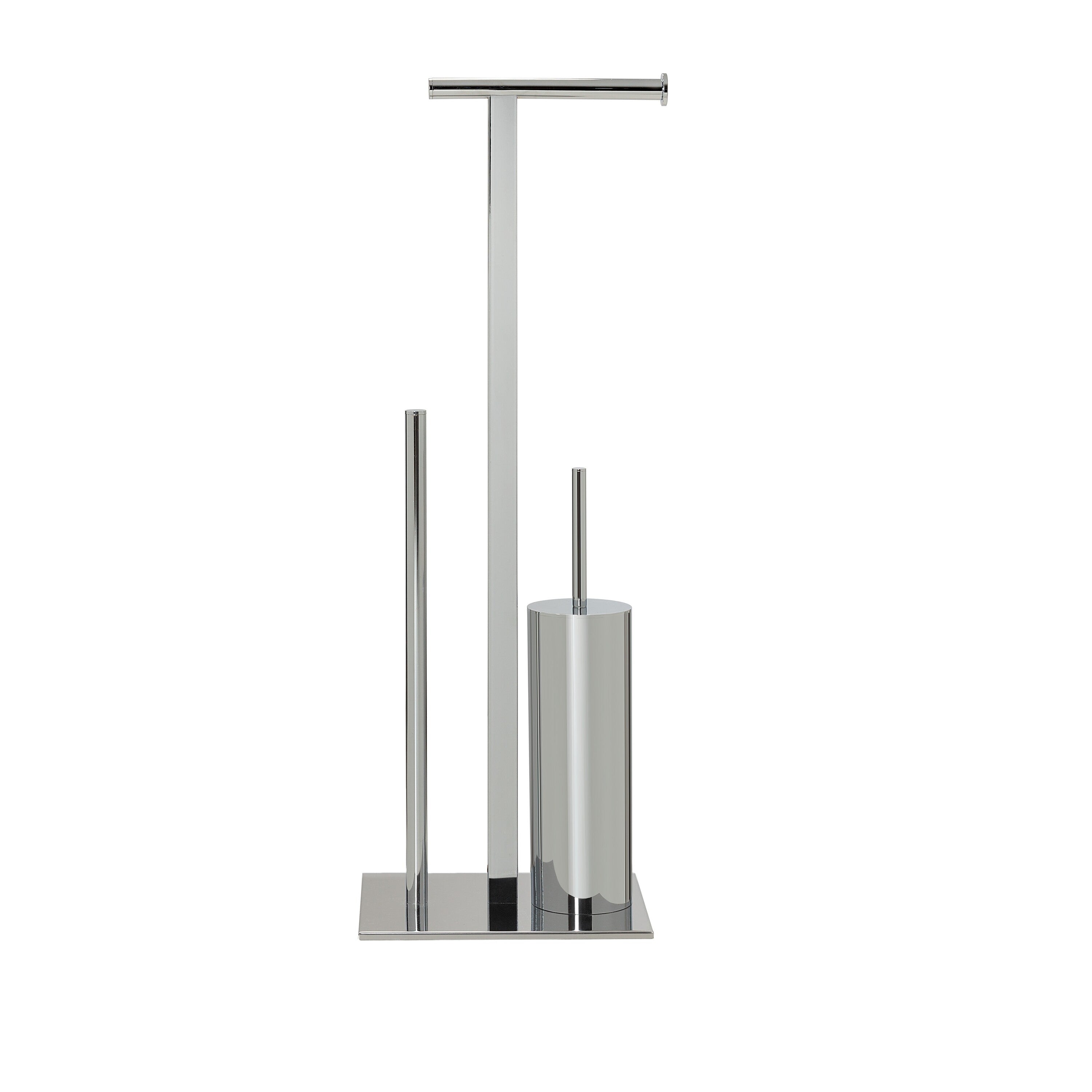 Sealskin Square Toiletbutler - Toiletrolhouder - Toiletborstel met Hou