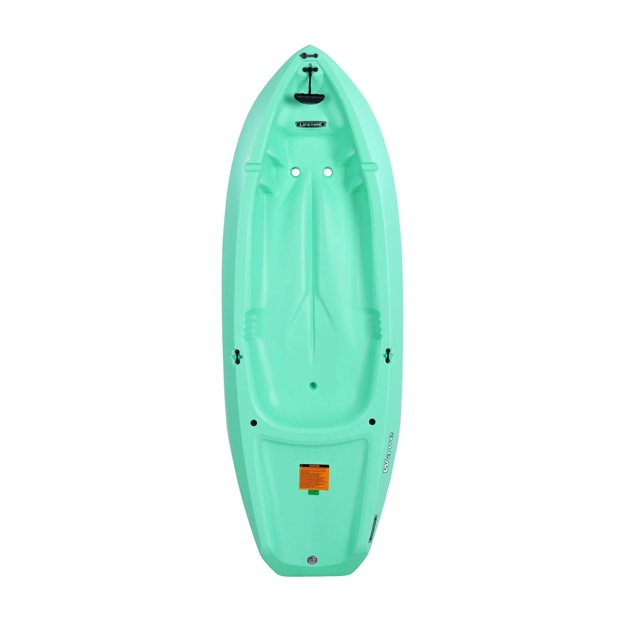 Lifetime Wave 6 ft Youth Kayak, Fire Red (91401) - Image 39