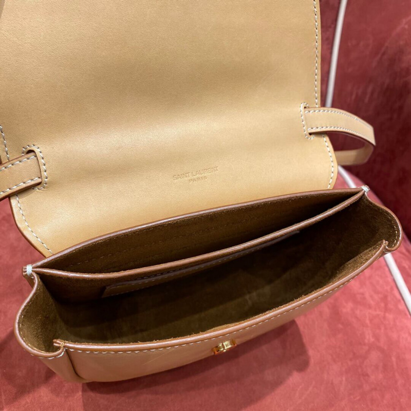 Replica Saint Laurent Kaia Ysl-Plaque Small Leather Satchel 6197401:1High-quality replica