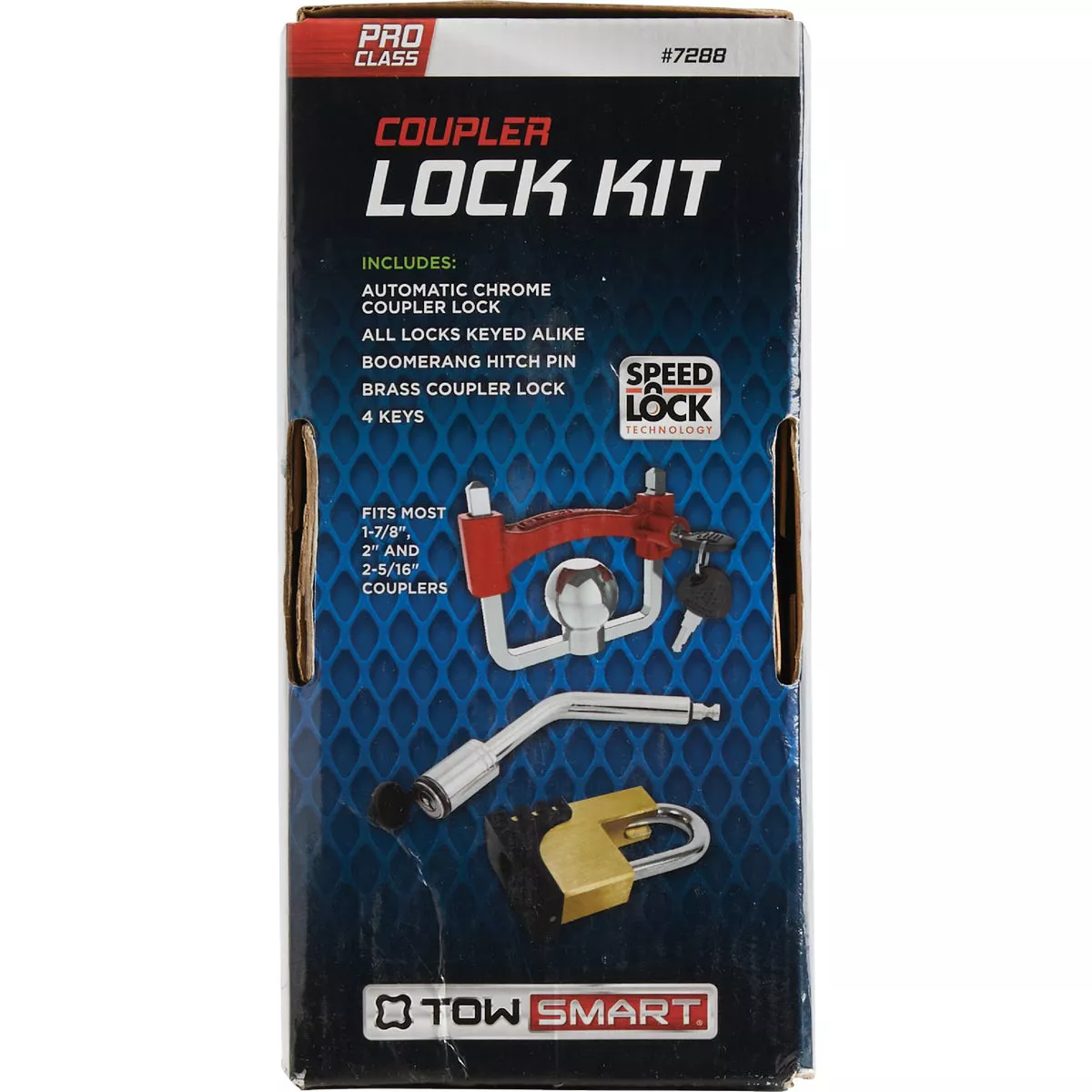 TowSmart Coupler Anti Theft Lock Kit